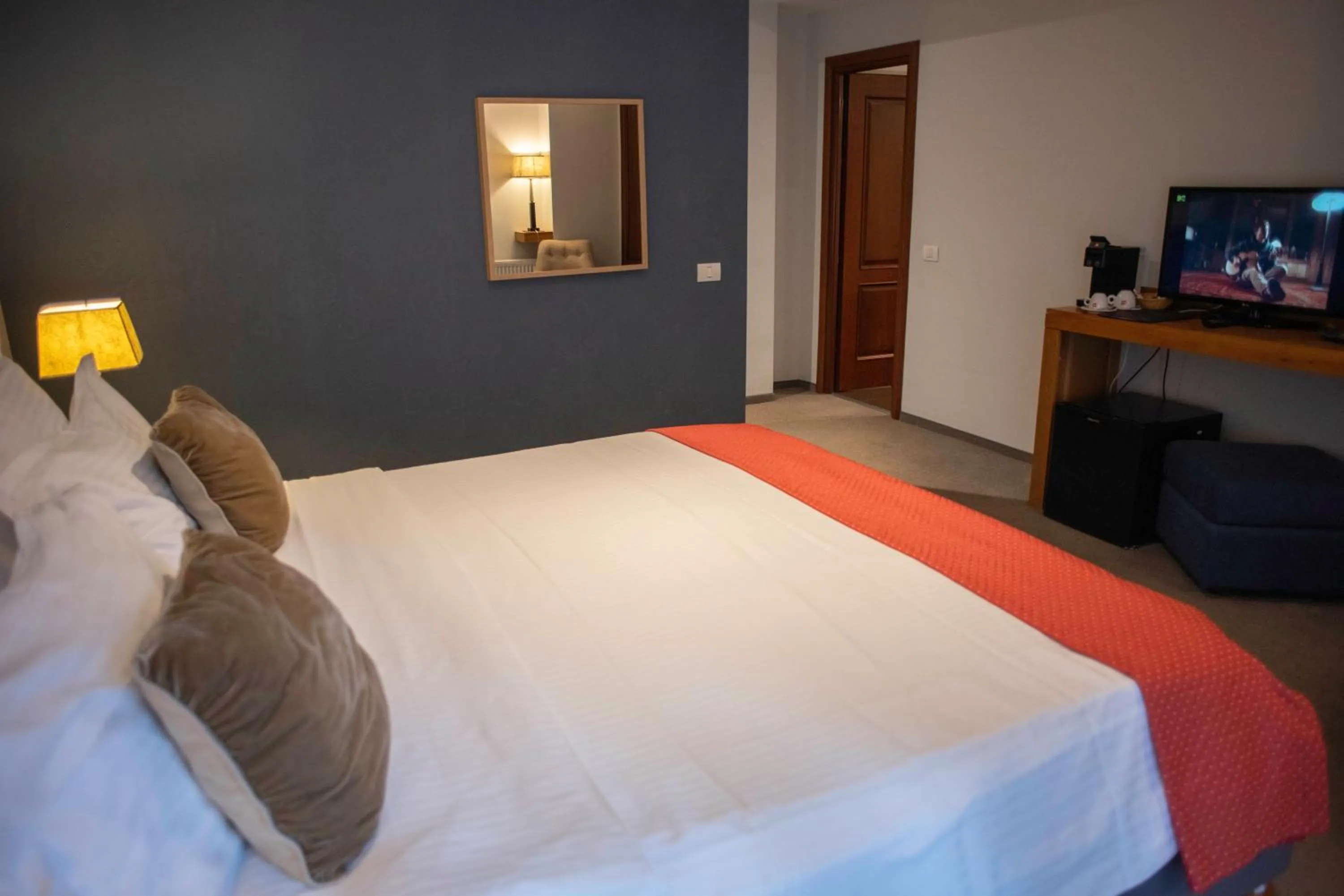 TV and multimedia, Bed in Paj Hotelul Retreat & Spa