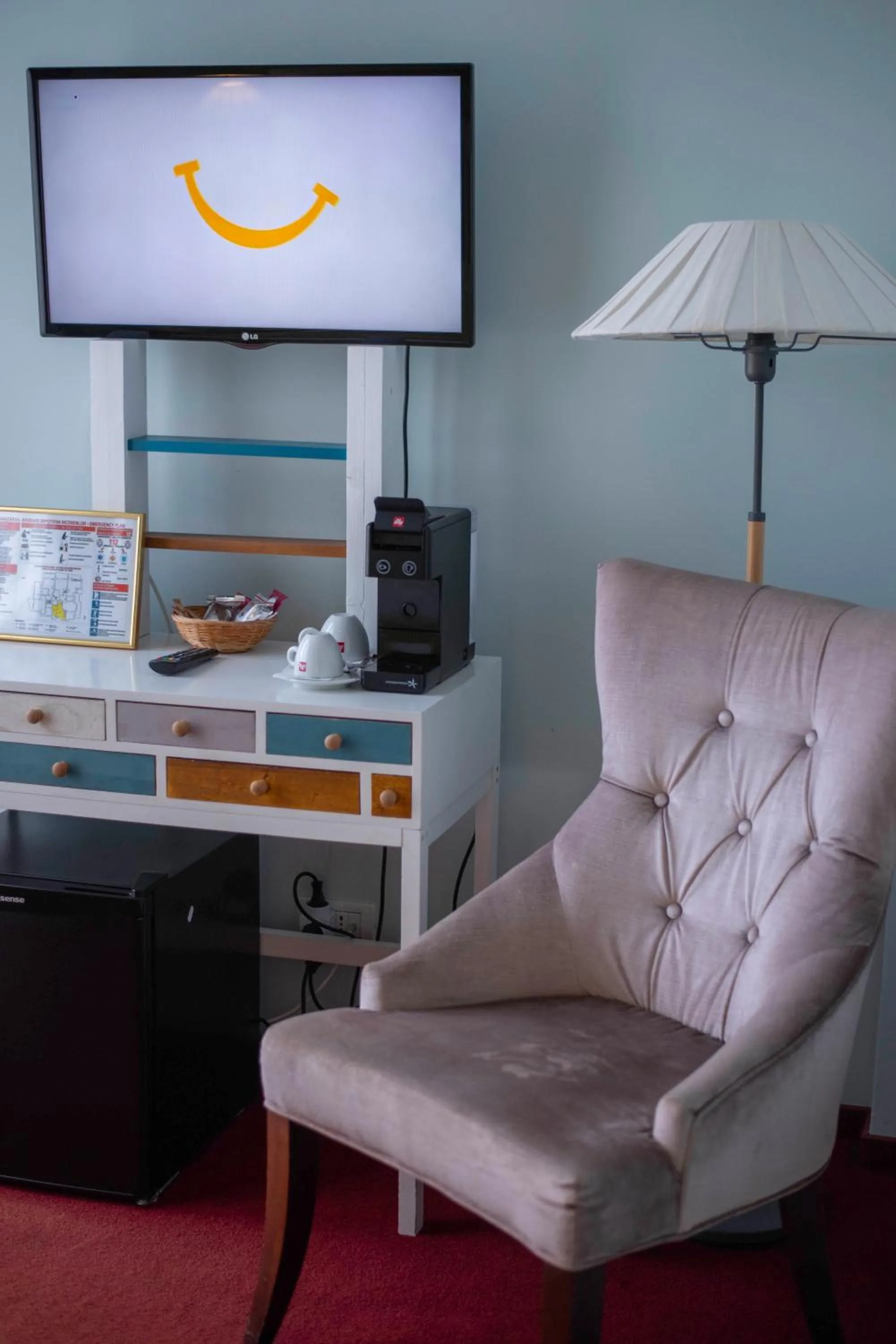 TV and multimedia in Paj Hotelul Retreat & Spa