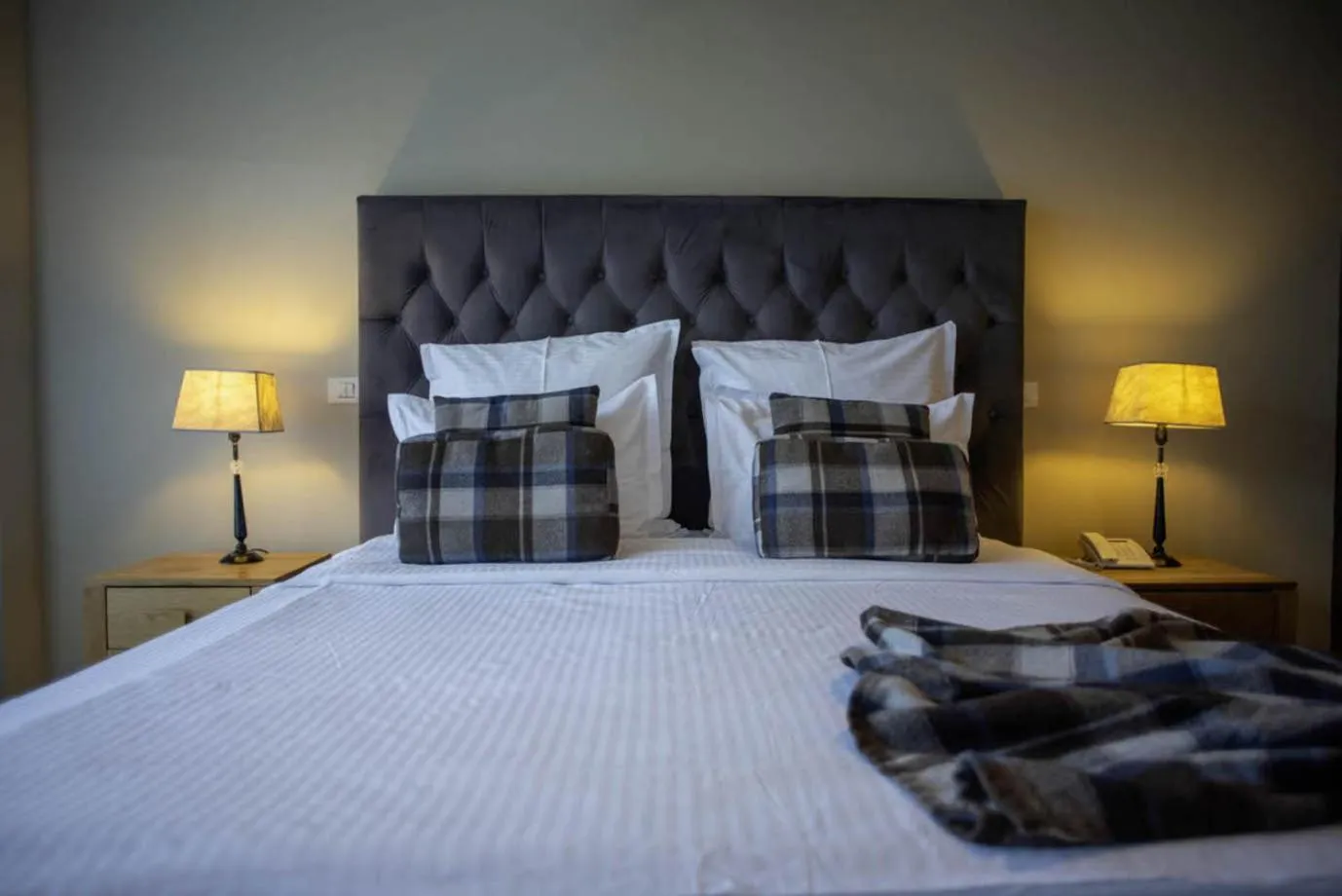 Bed in Paj Hotelul Retreat & Spa