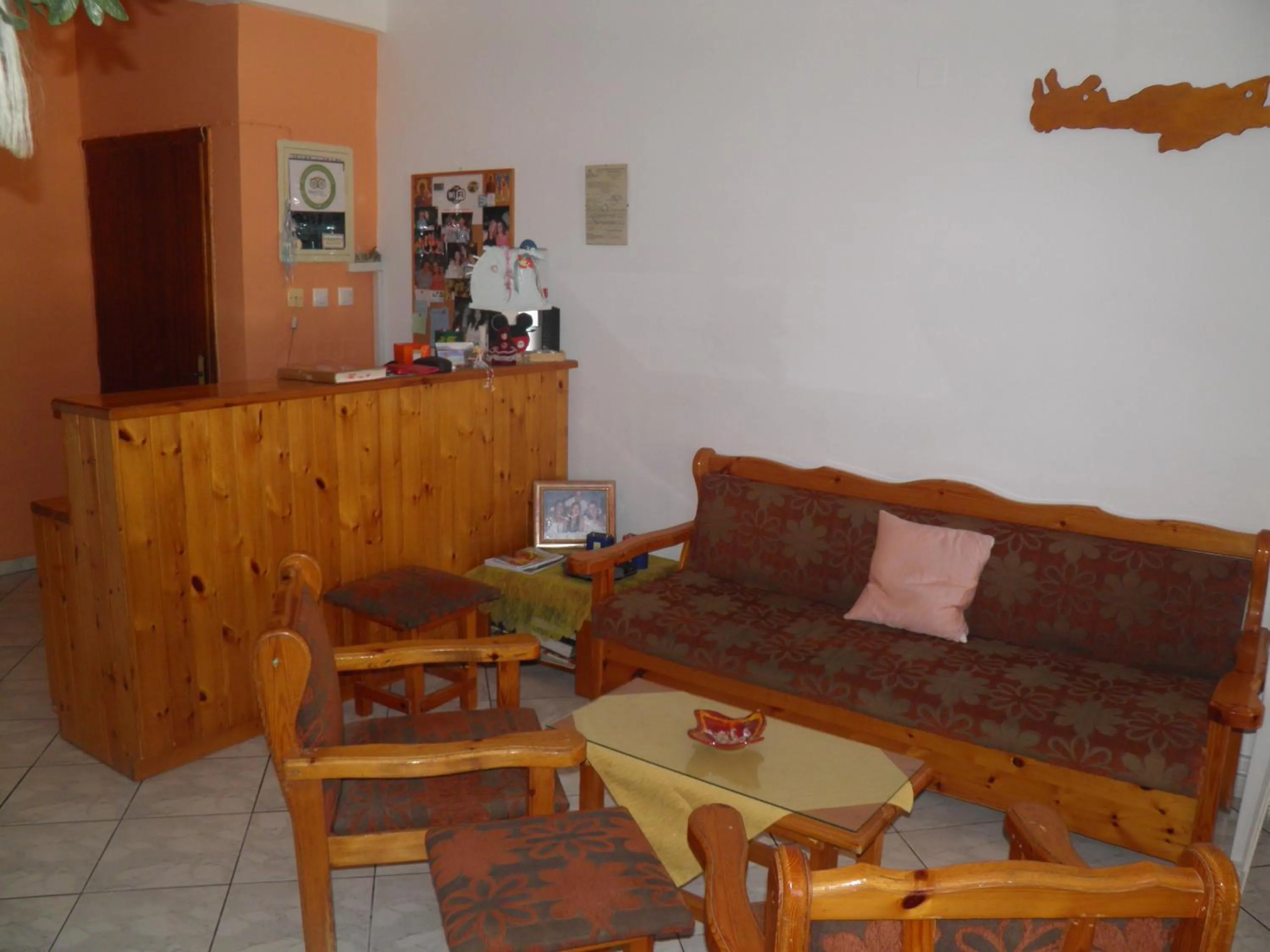 Living room in Galaxias Studios