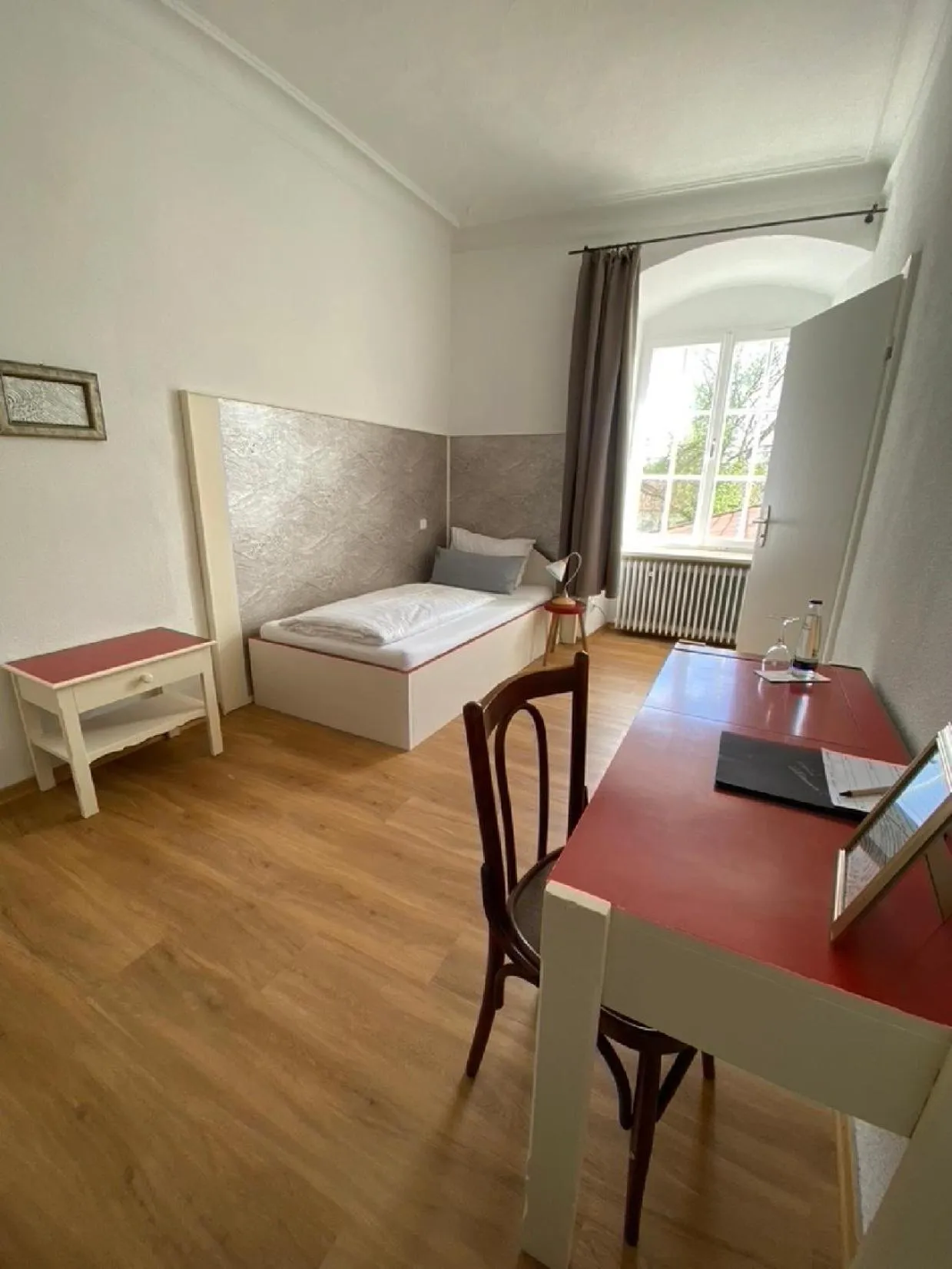 Seating area, Bed in Klosterwirt Polling