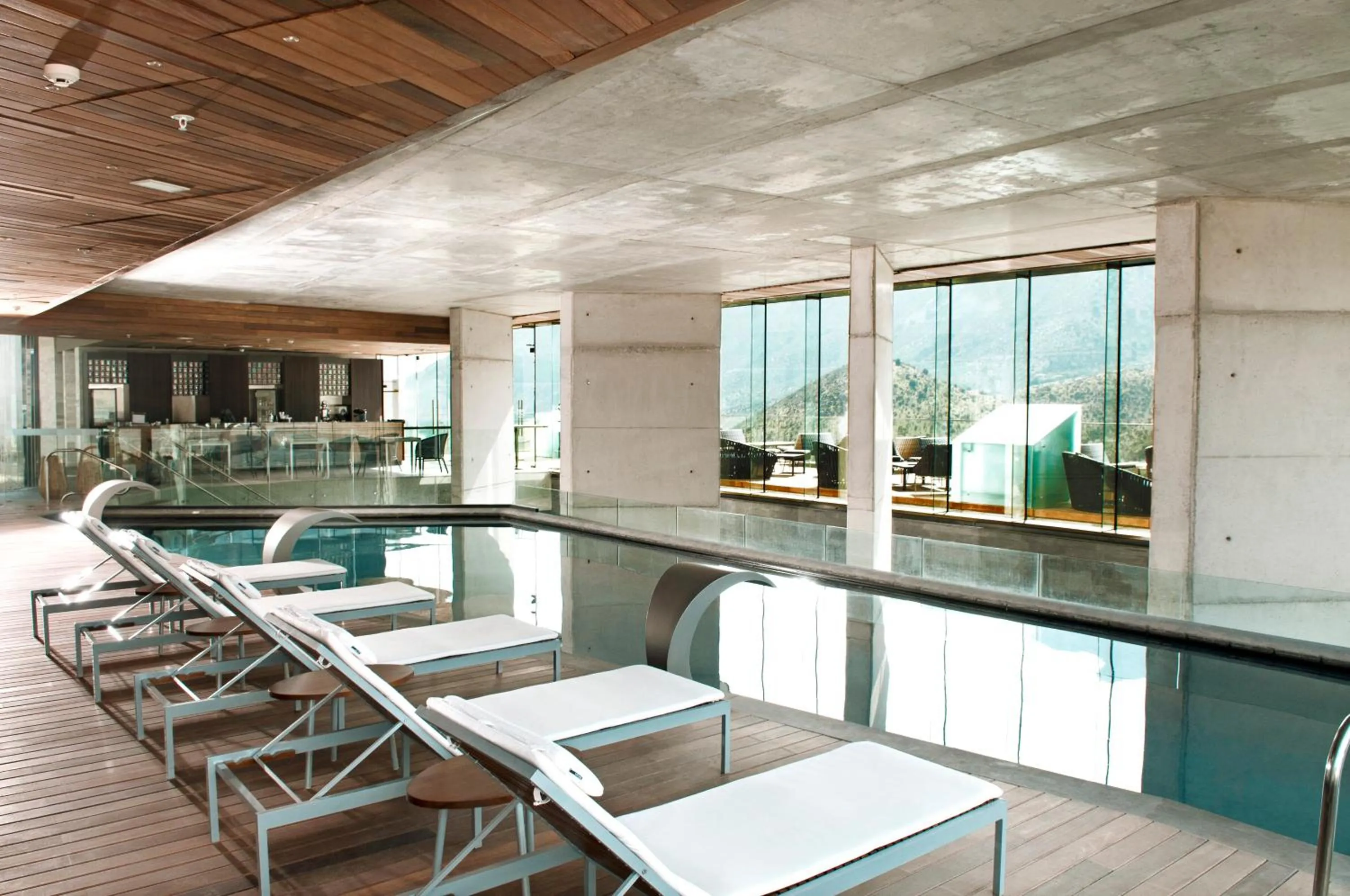 Swimming pool in Enjoy Santiago