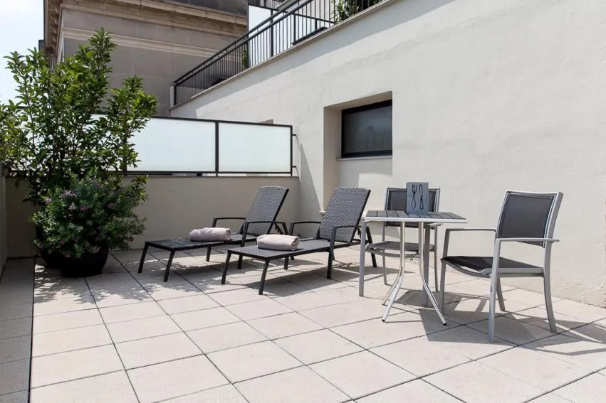 Balcony/Terrace in Hotel Balmoral