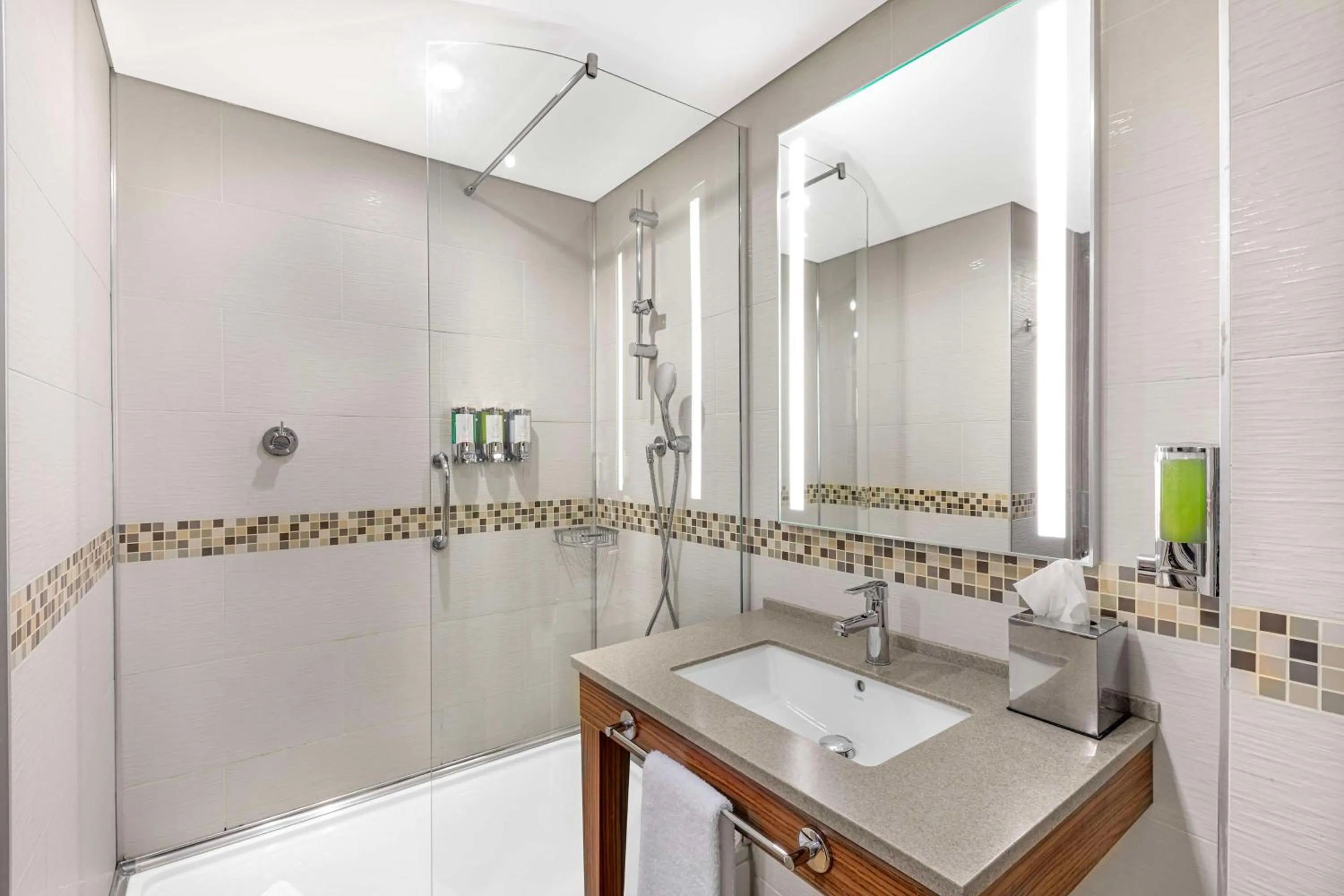 Shower in Hampton by Hilton Istanbul Kayasehir