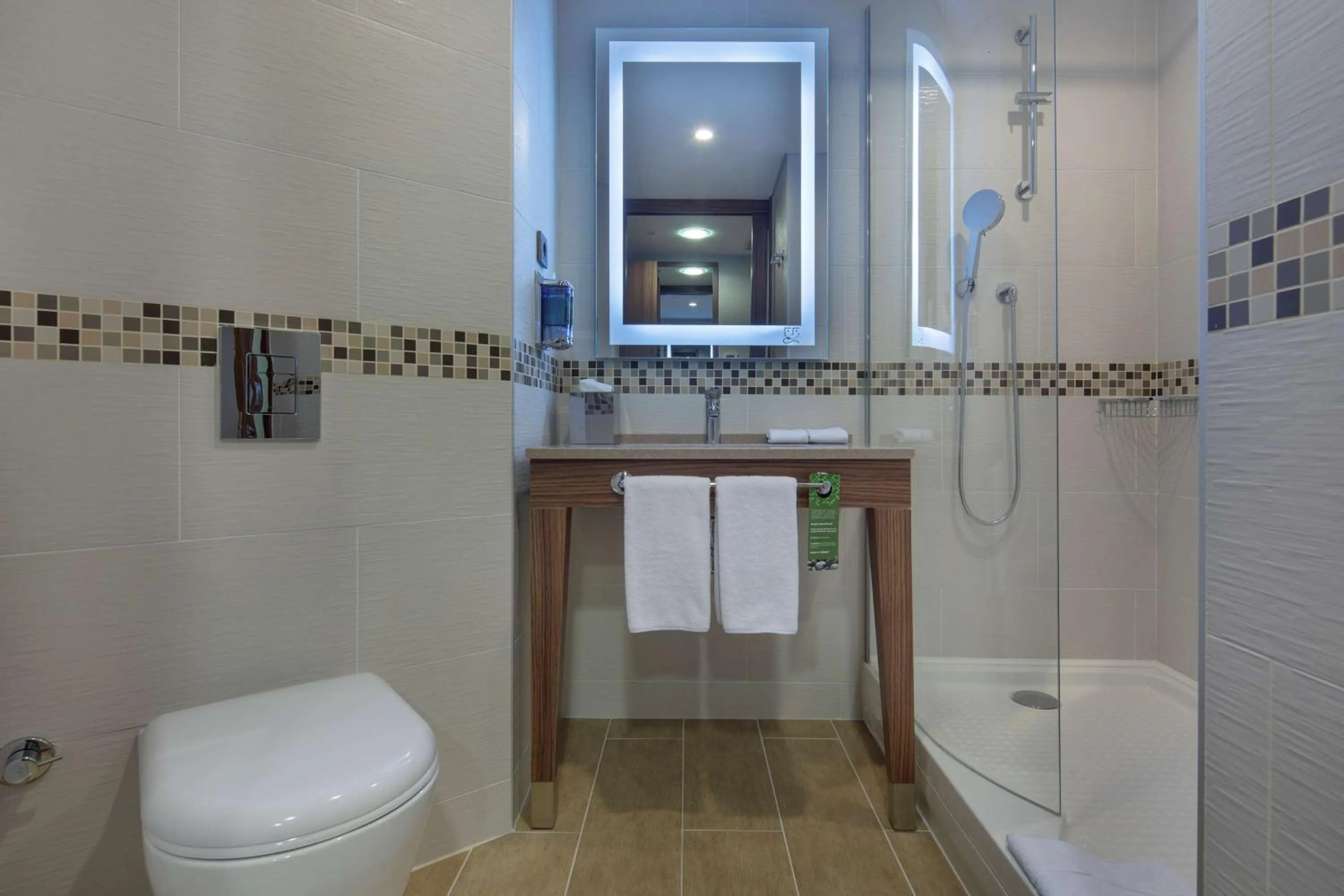 Shower in Hampton by Hilton Istanbul Kayasehir