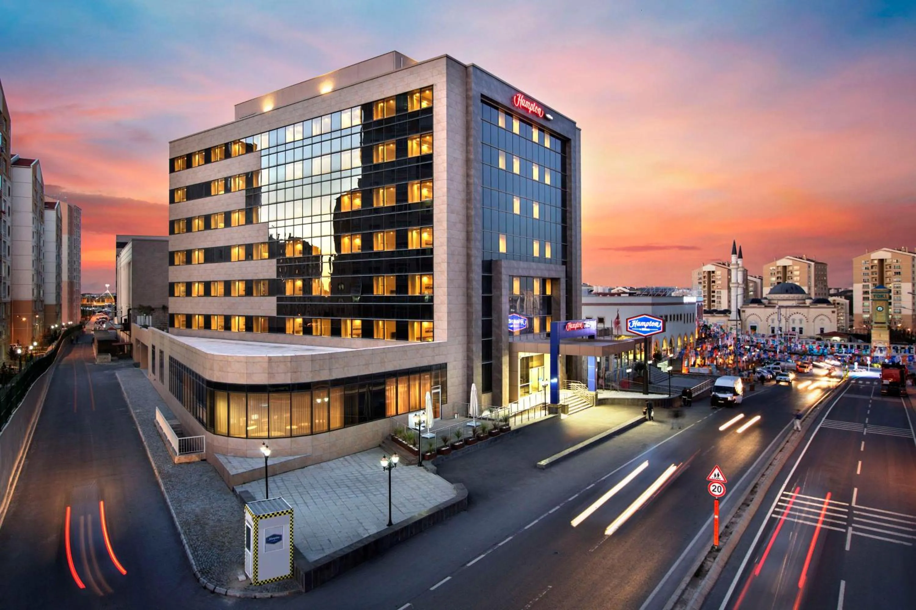 Property building in Hampton by Hilton Istanbul Kayasehir