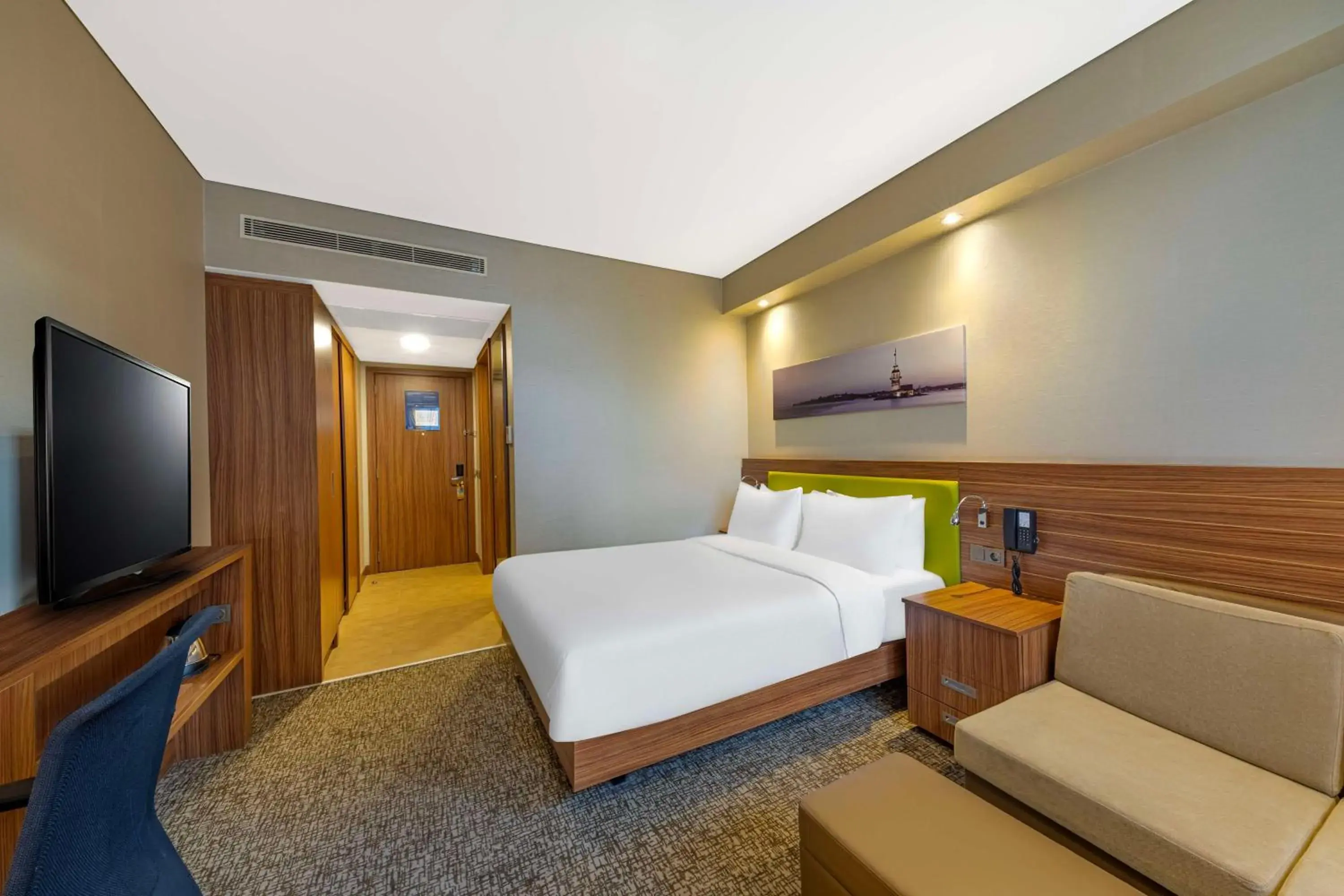 Queen Accessible Room NS in Hampton by Hilton Istanbul Kayasehir Queen Accessible Room NS in Hampton by Hilton Istanbul Kayasehir