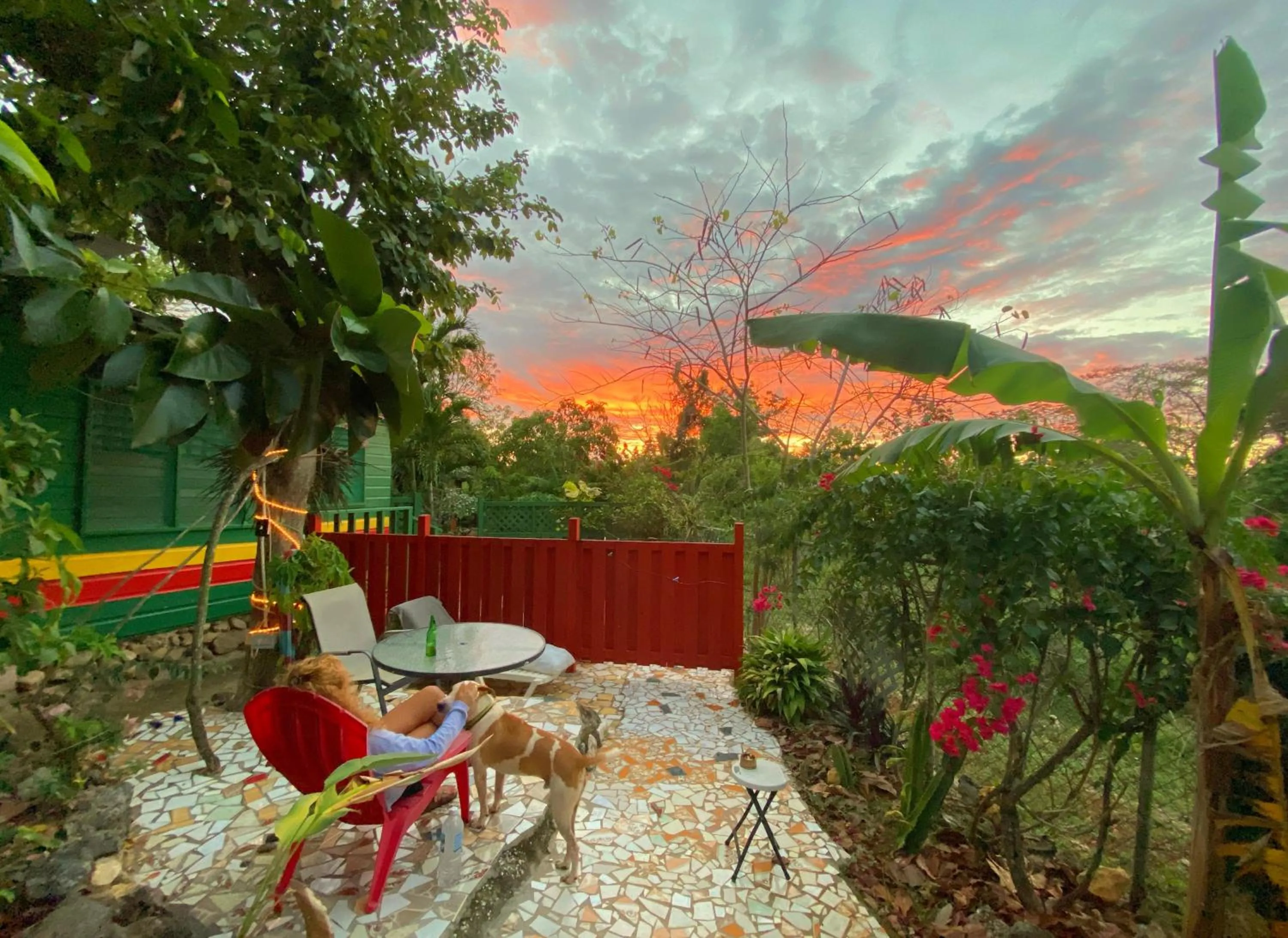 Patio in Judy House Cottages and Rooms