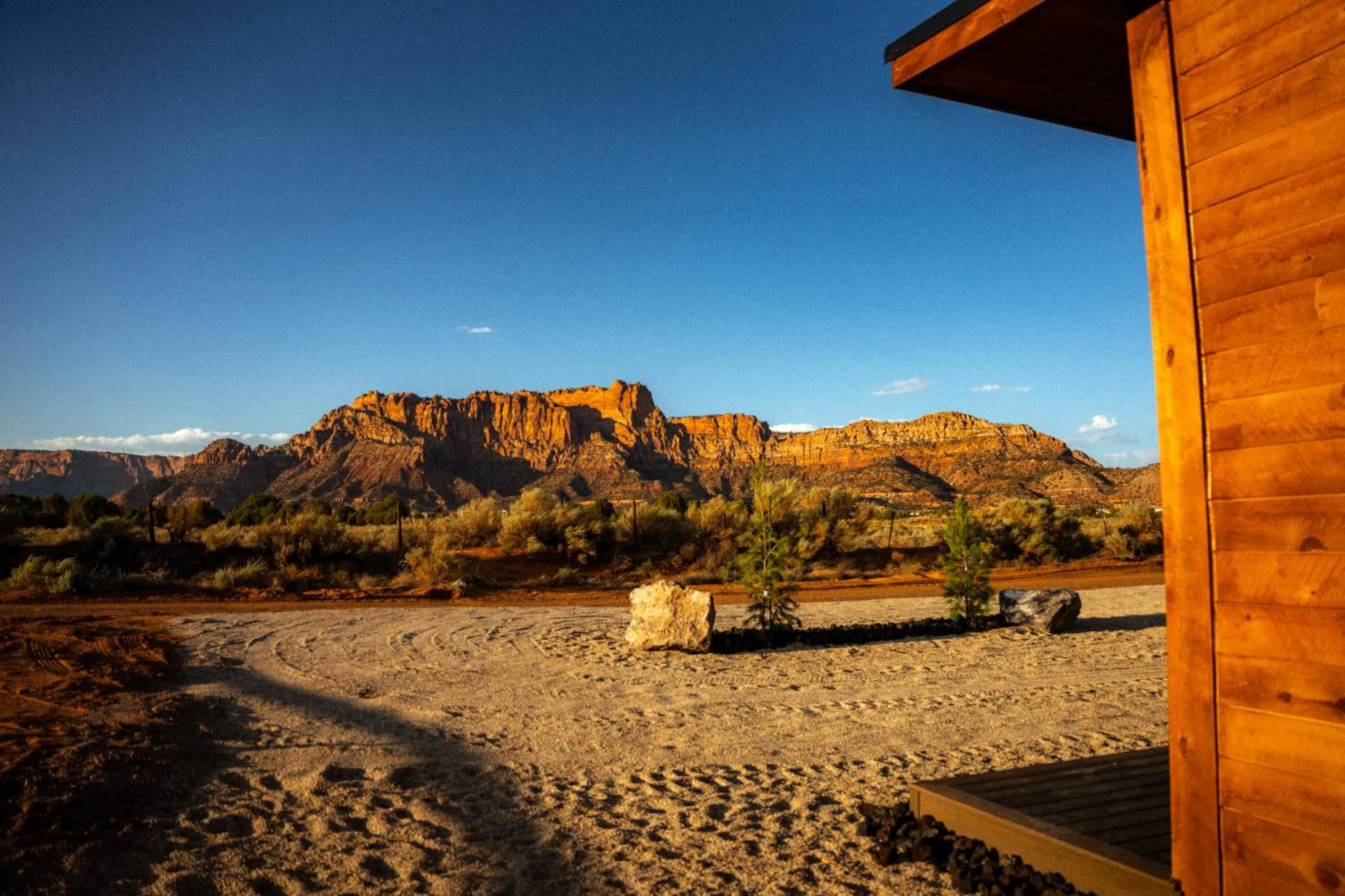 Natural landscape in Desert Sage Retreat
