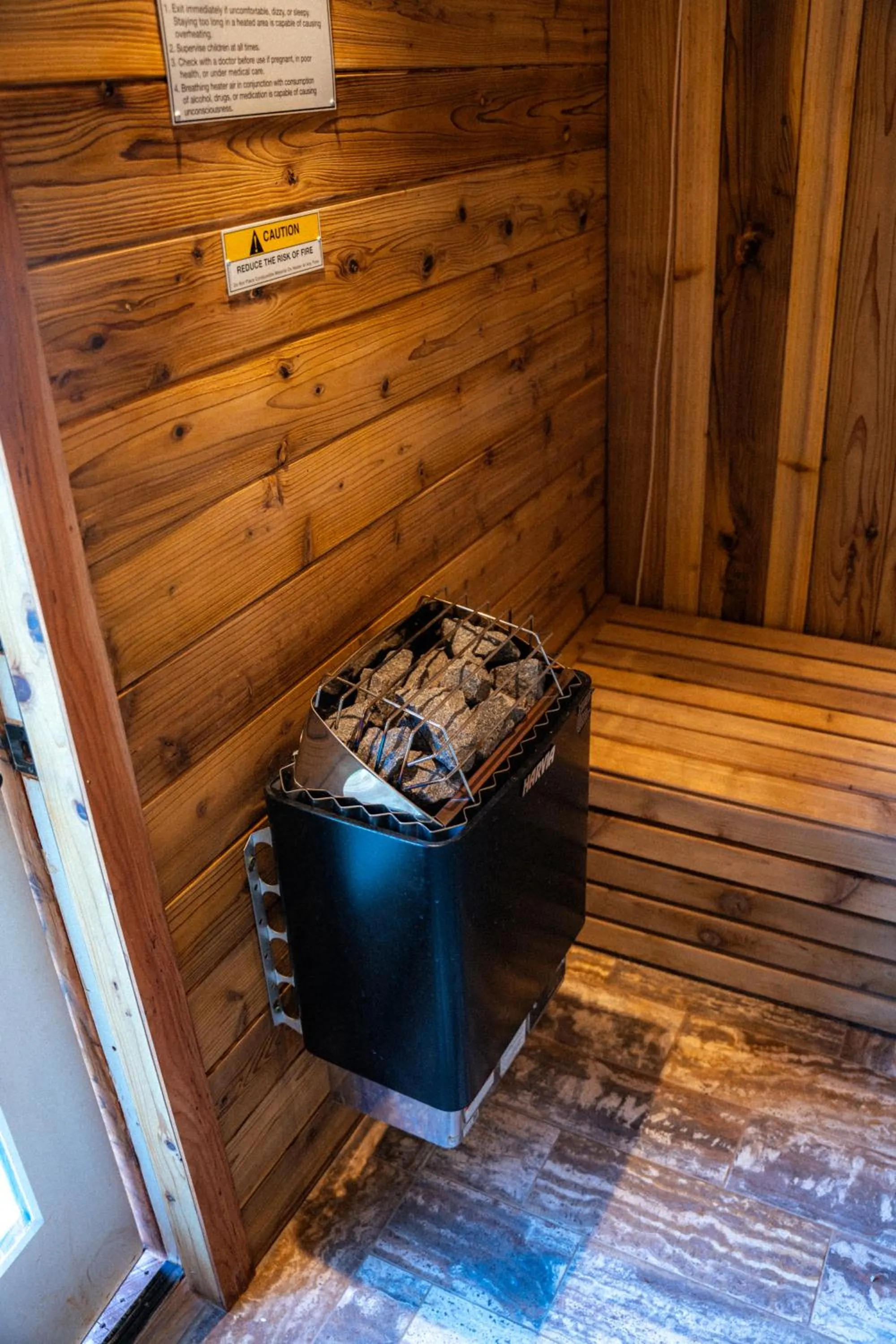 Sauna in Desert Sage Retreat