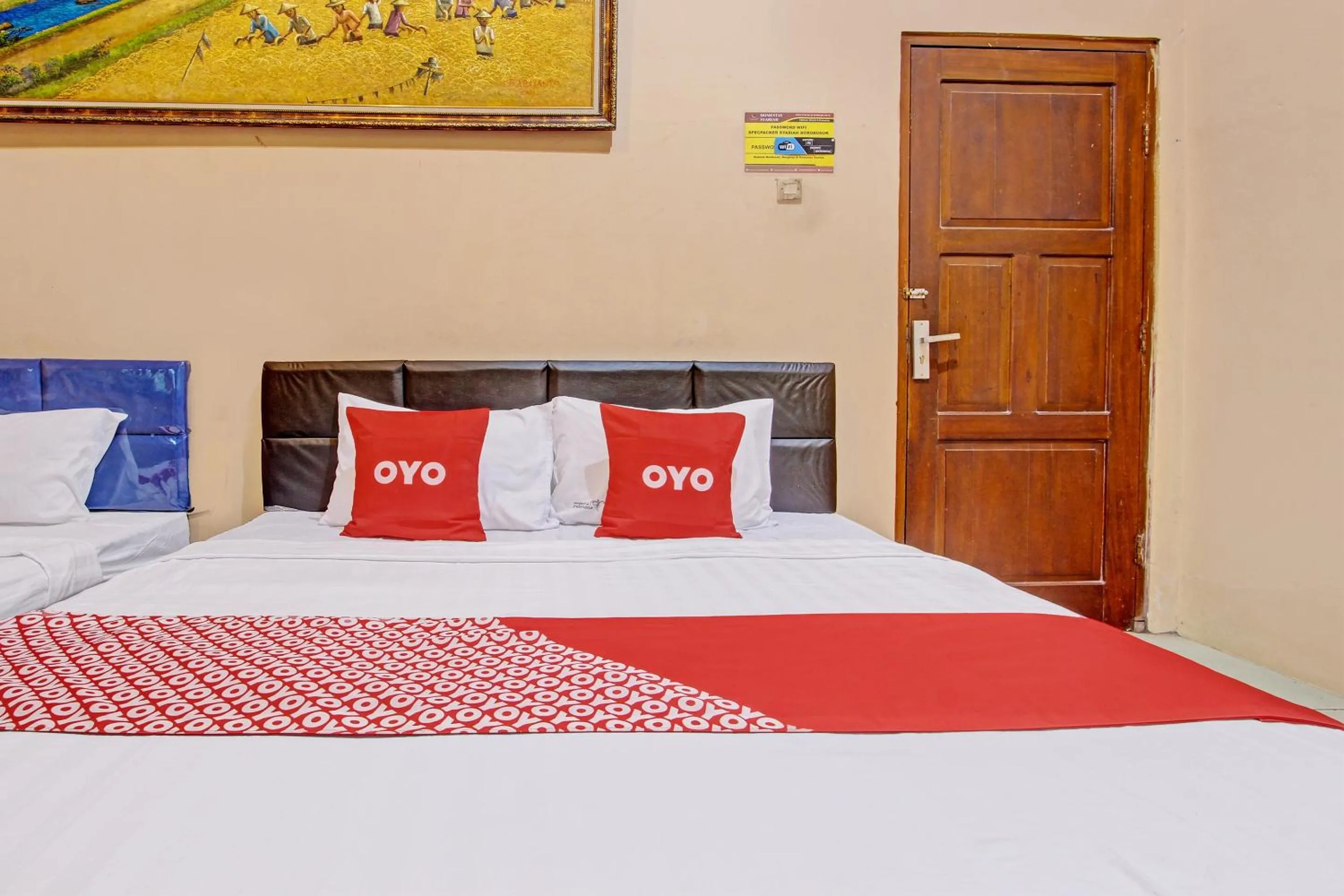 Bedroom in OYO 92851 Homestay Borobudur Specpacker Syariah