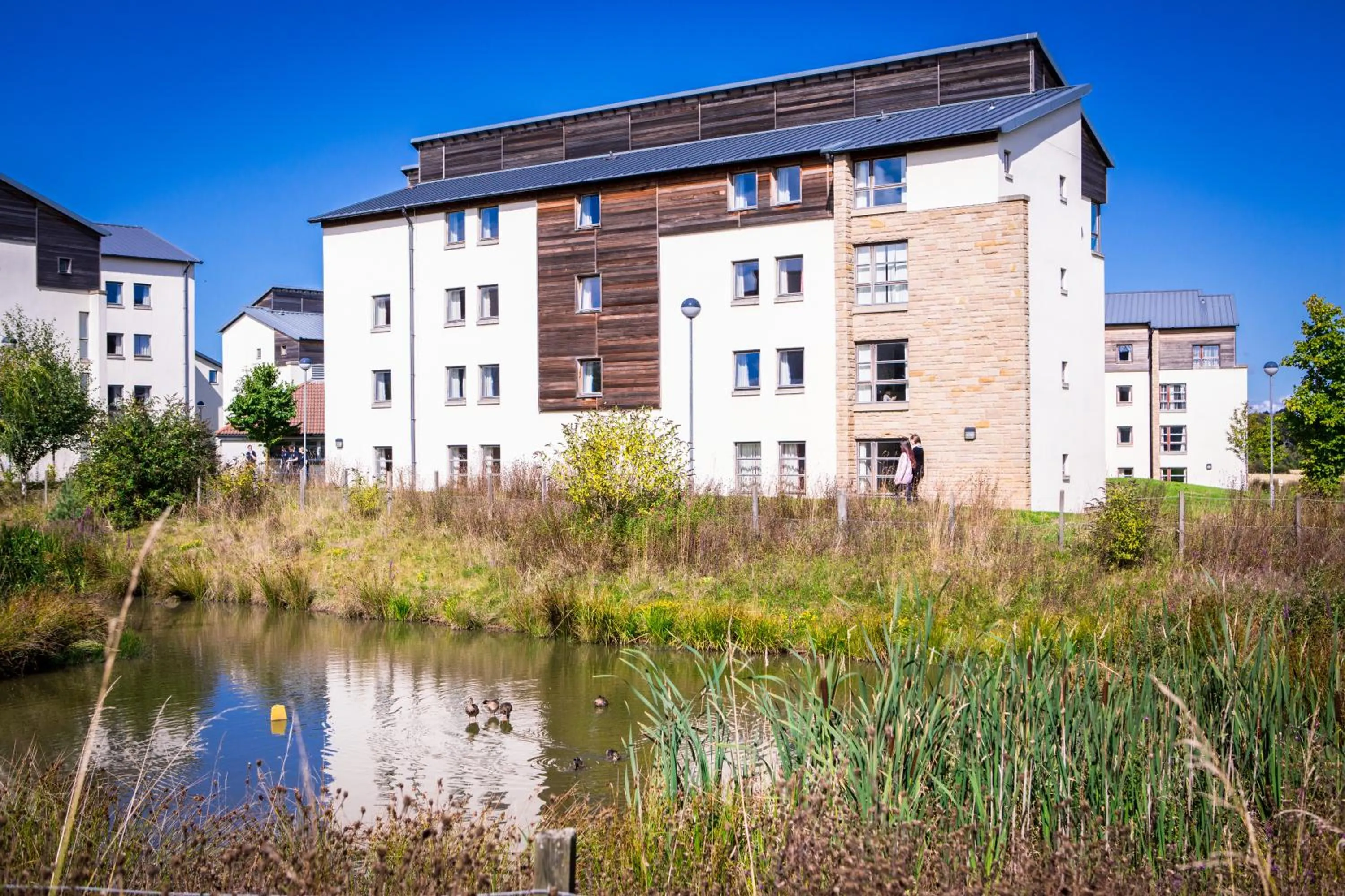 Facade/entrance in David Russell Apartments - Campus Accommodation