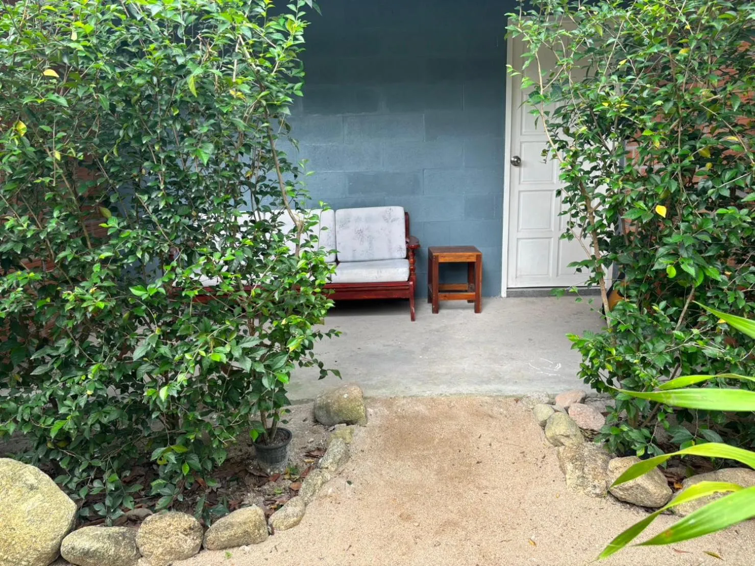 Balcony/Terrace in Baansuan Suksangob Farm Stay