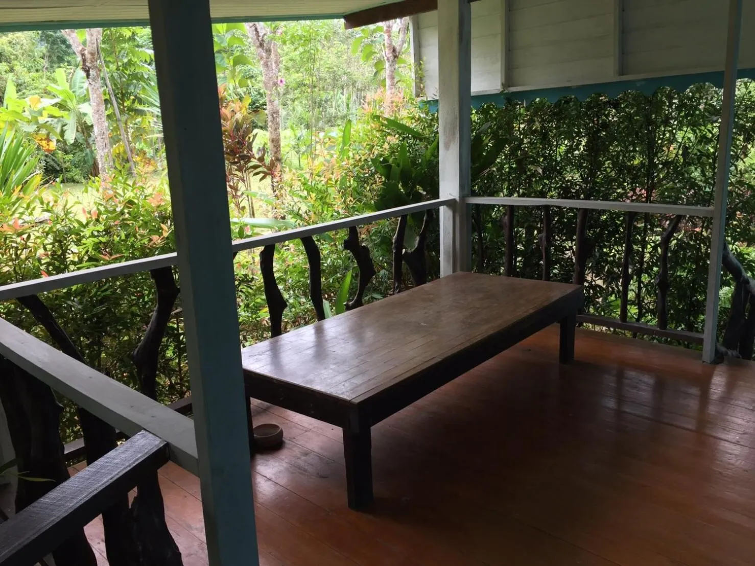 Balcony/Terrace in Baansuan Suksangob Farm Stay