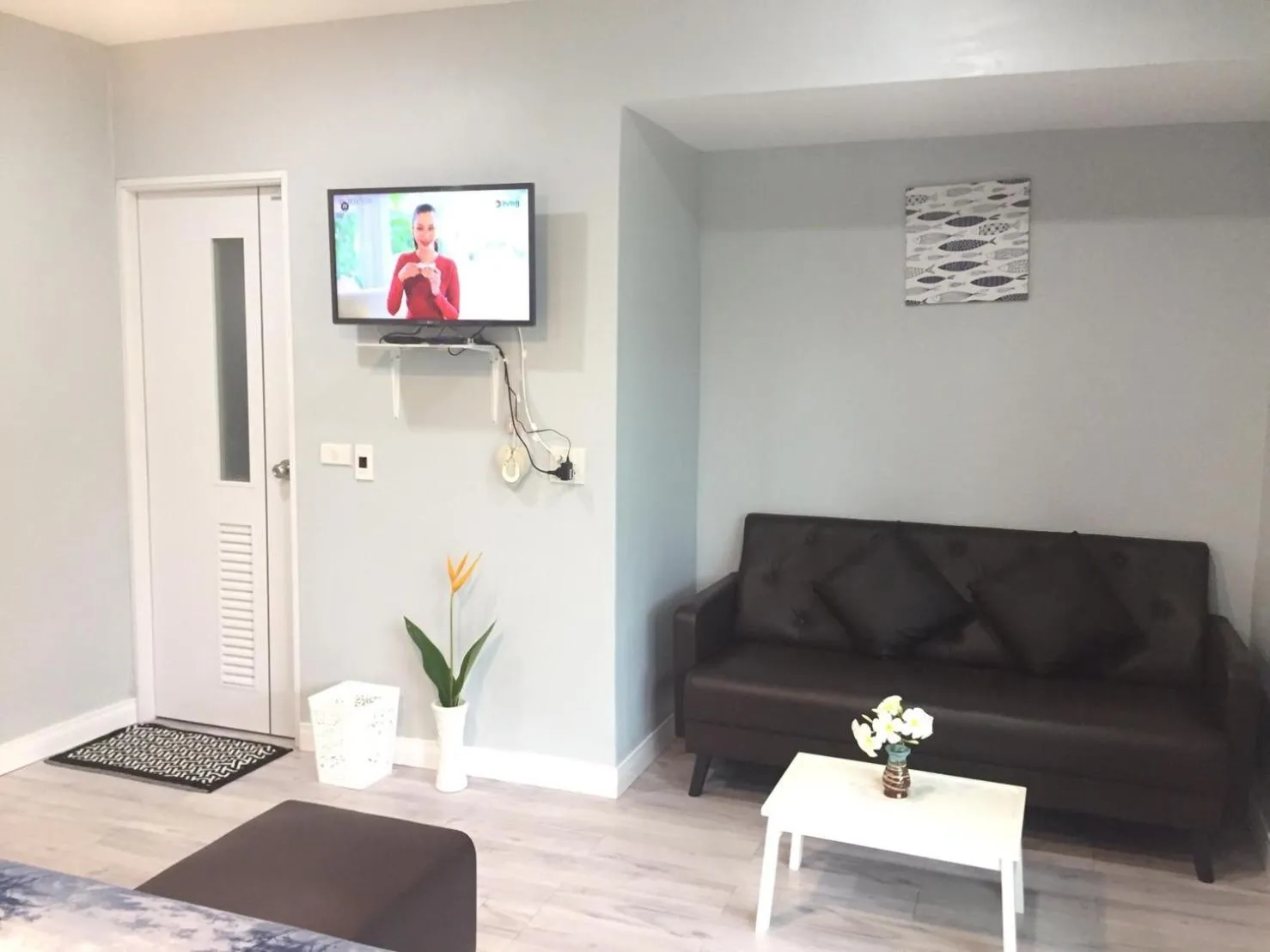 Seating area in Baansuan Suksangob Farm Stay