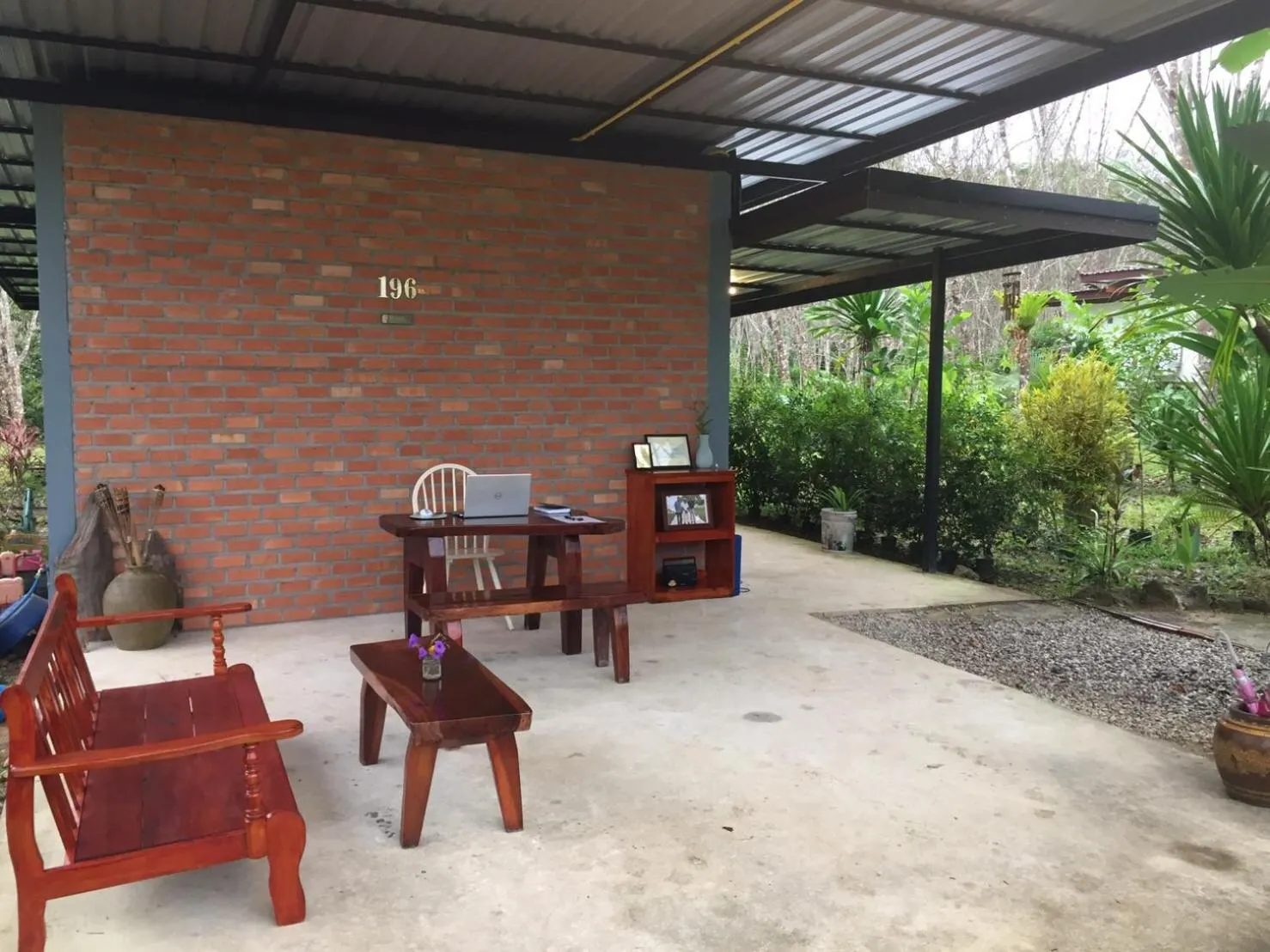 Garden in Baansuan Suksangob Farm Stay