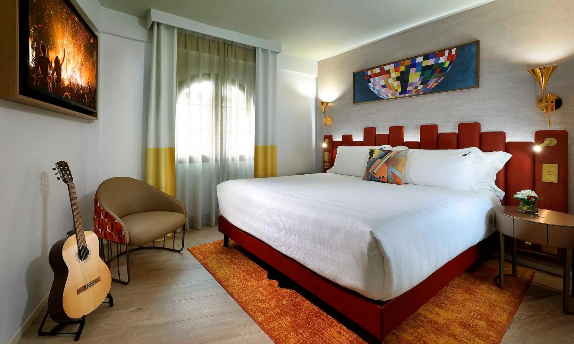 Bed in Hard Rock Hotel Marbella - Puerto Banús