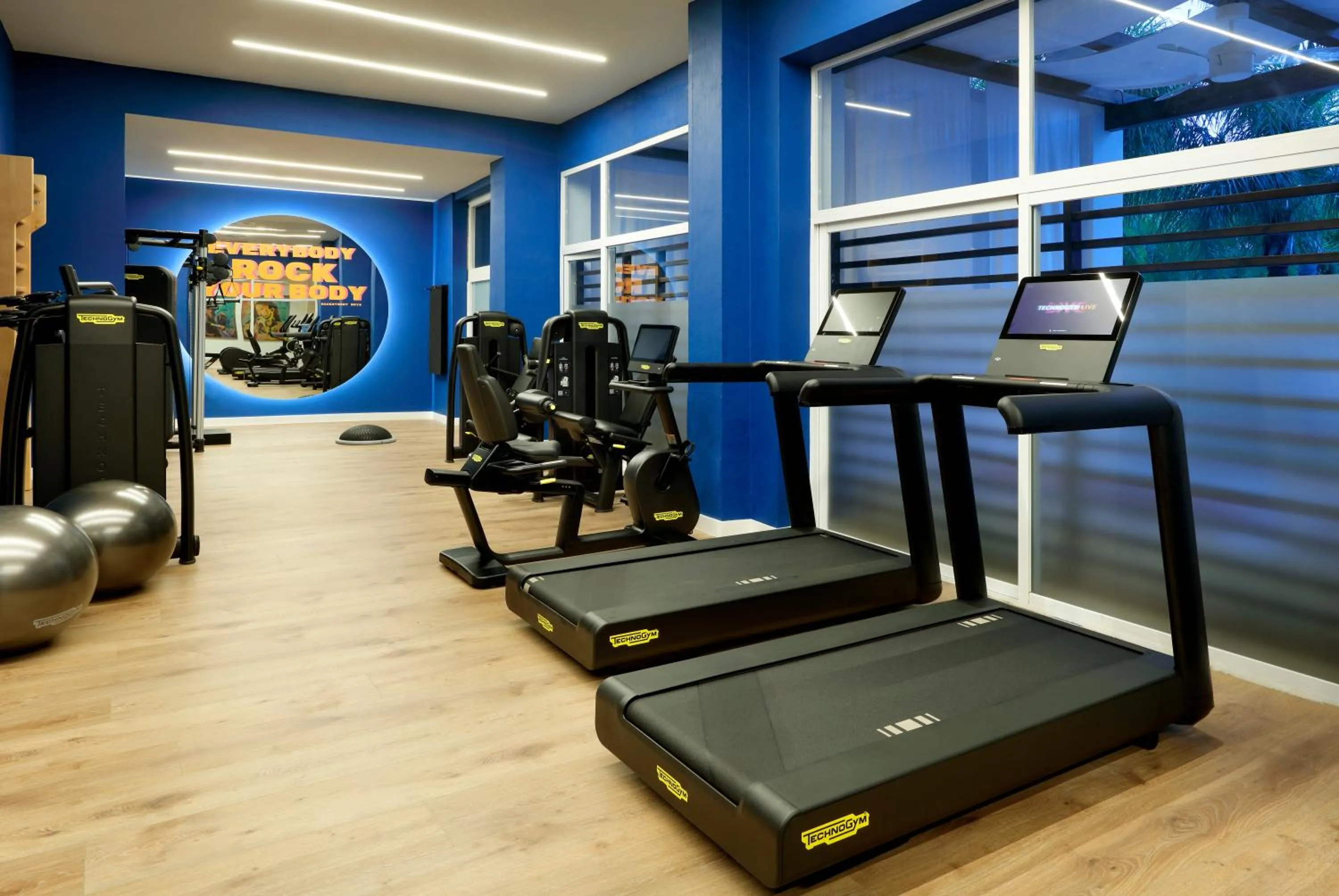 Fitness centre/facilities in Hard Rock Hotel Marbella - Puerto Banús