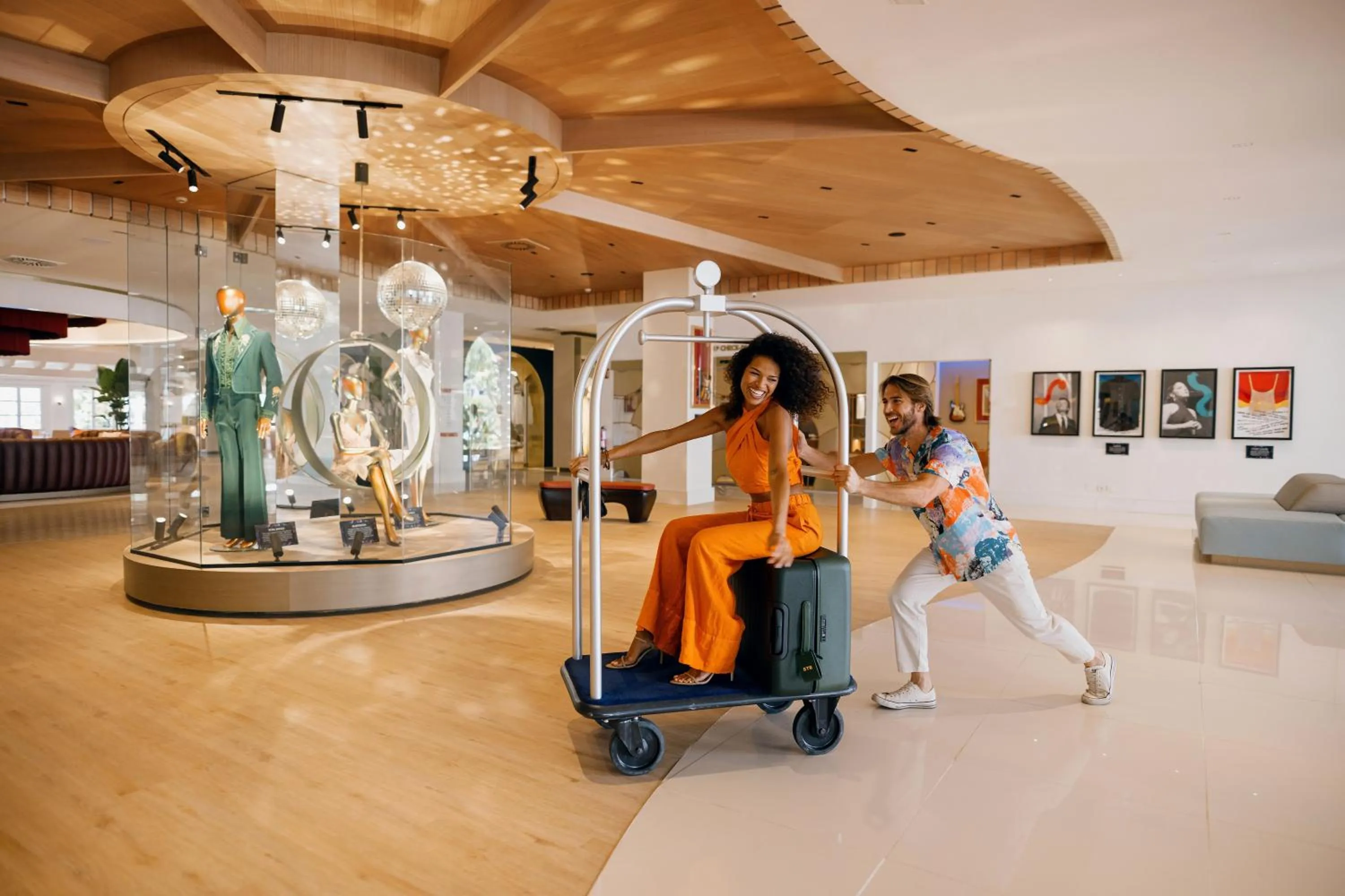 Lobby or reception in Hard Rock Hotel Marbella - Puerto Banús