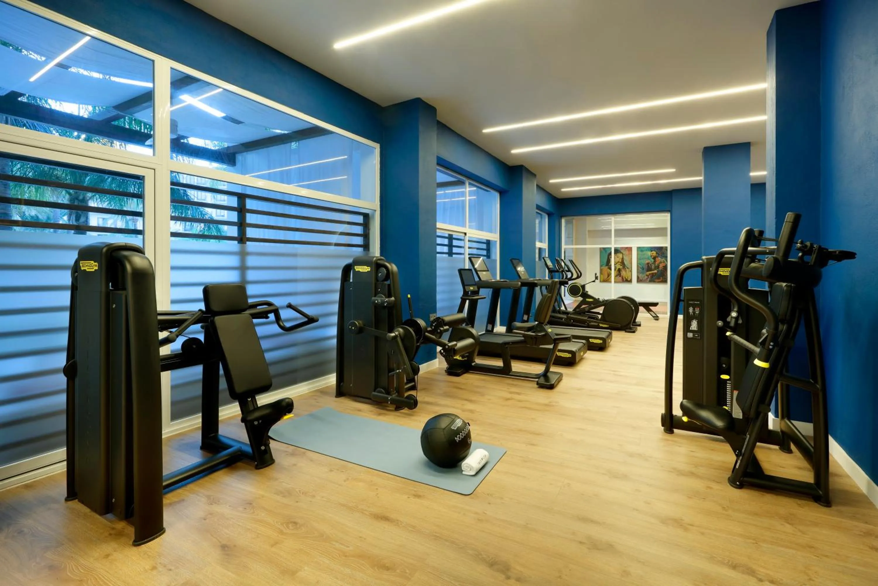 Fitness centre/facilities in Hard Rock Hotel Marbella - Puerto Banús