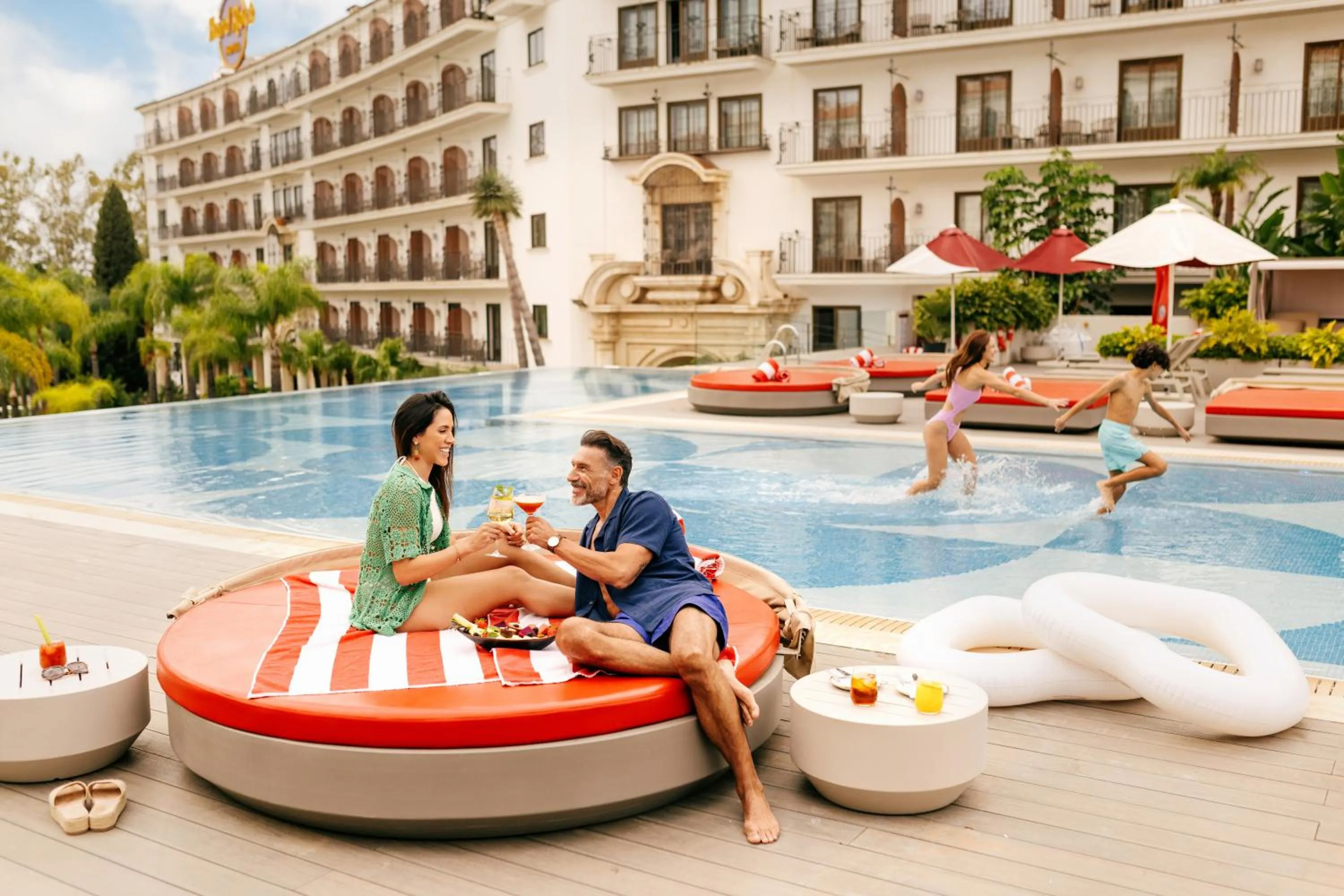 Swimming pool in Hard Rock Hotel Marbella - Puerto Banús