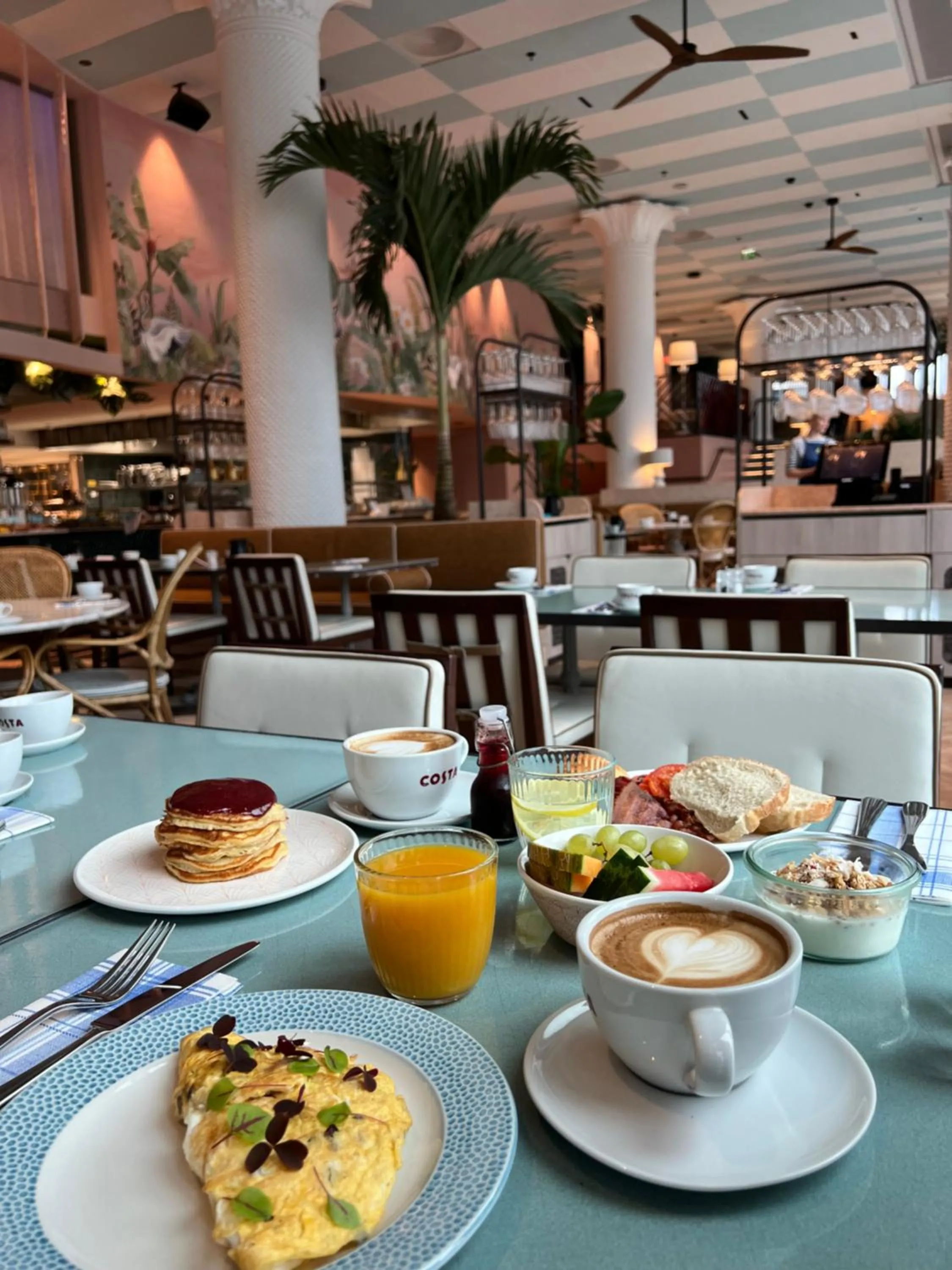 Breakfast in Hotel Riviera