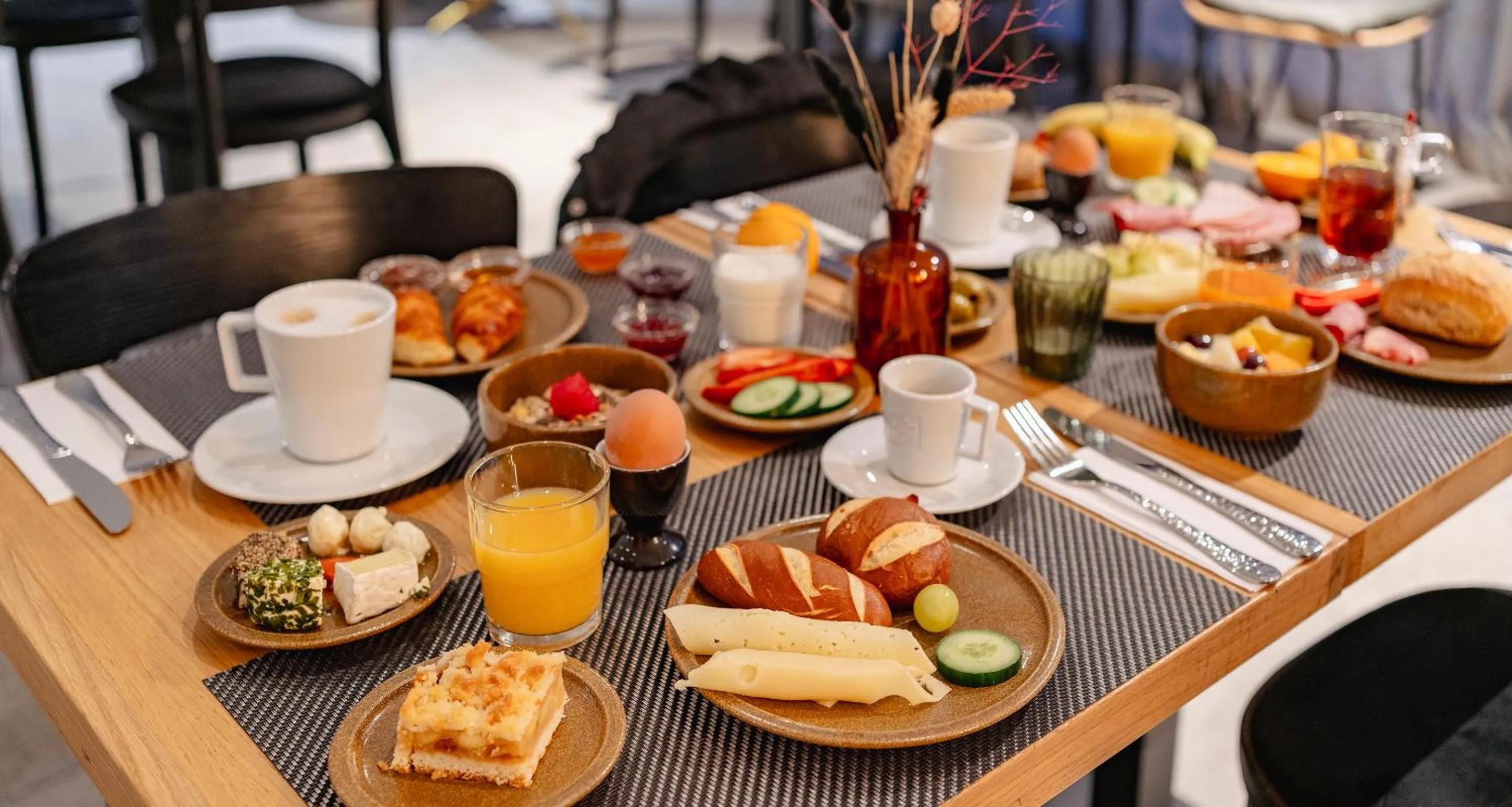 Breakfast in PLAZA INN Ulm