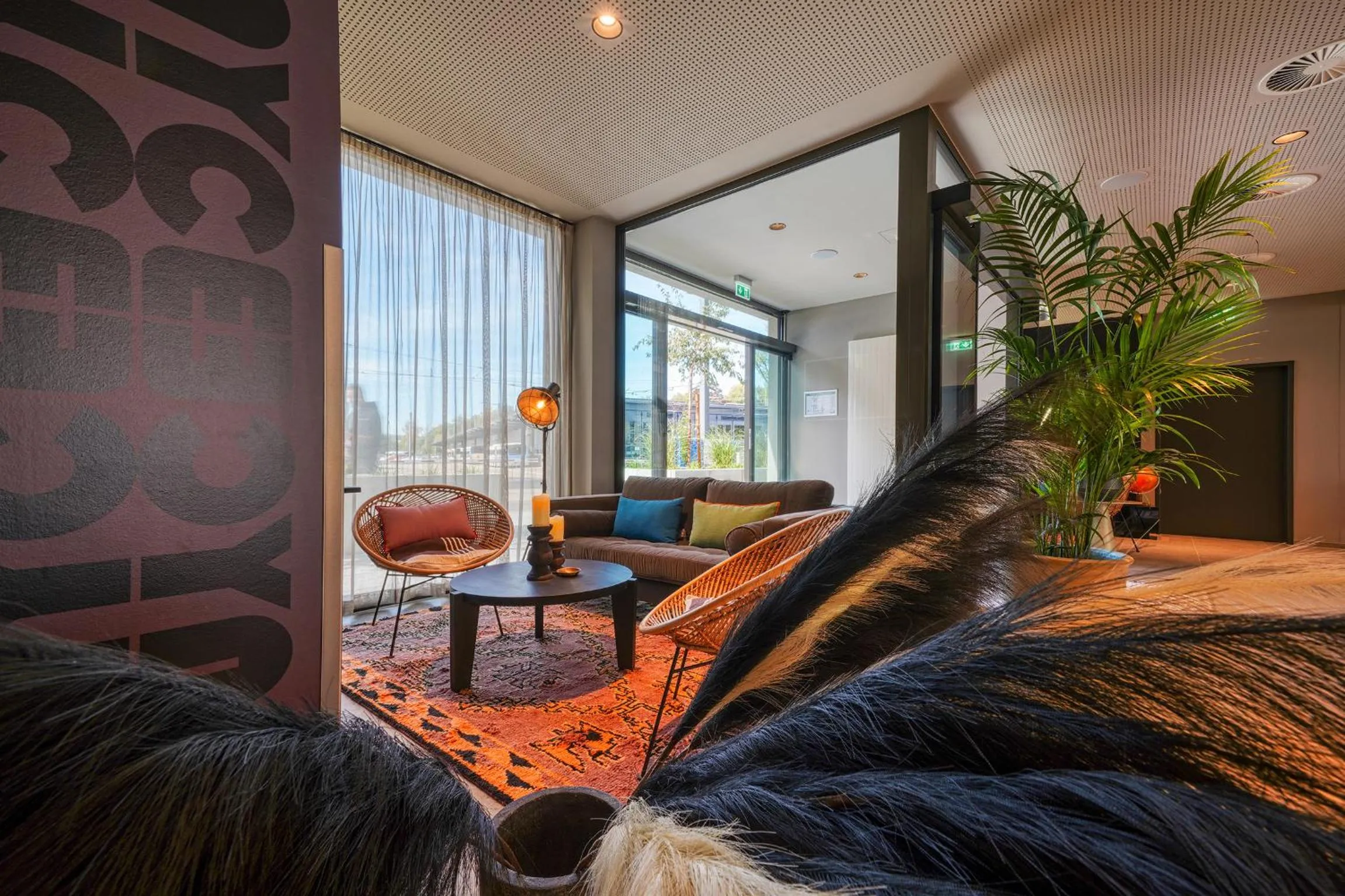 Lobby or reception in PLAZA INN Ulm