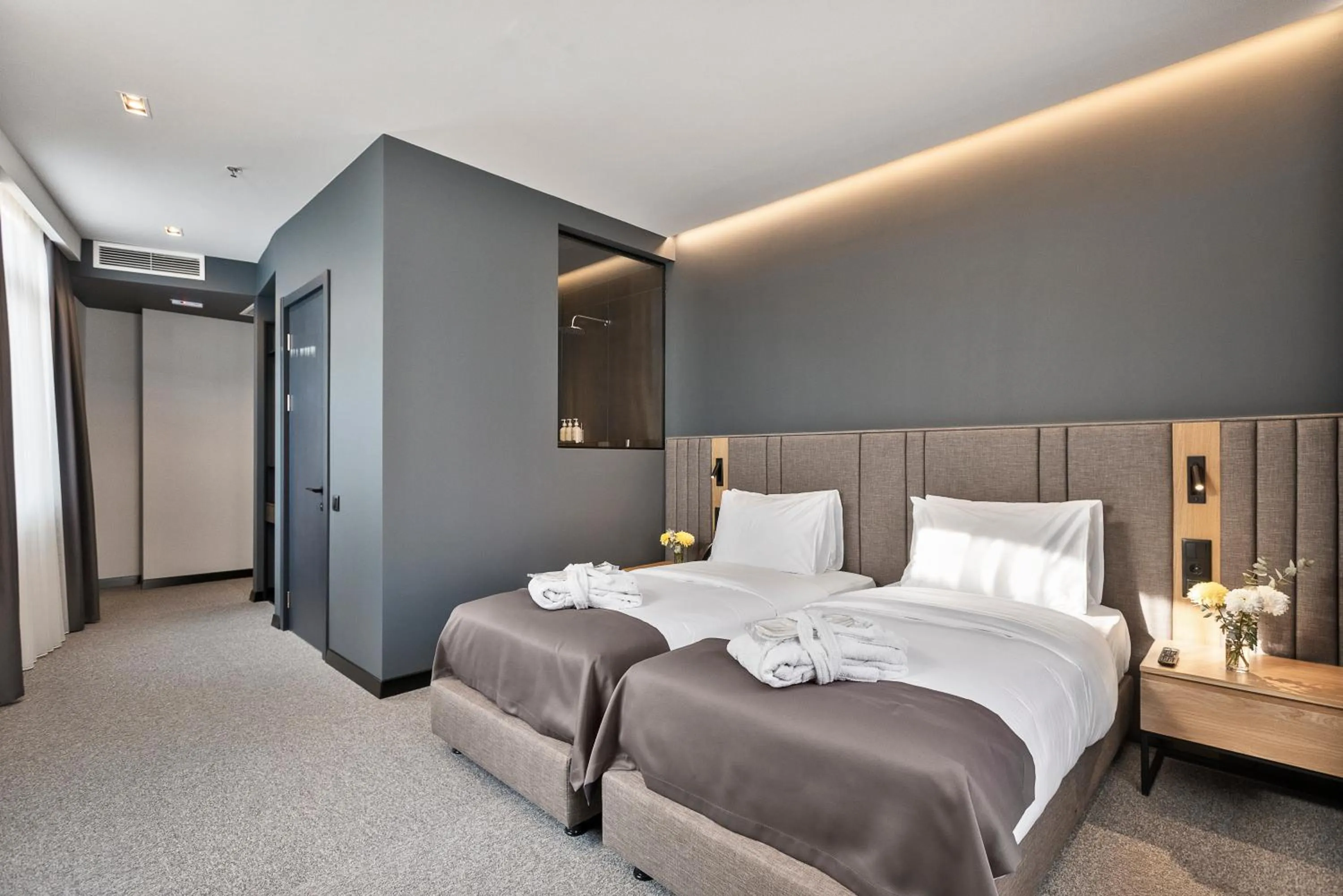 Bed in Graf Hotel
