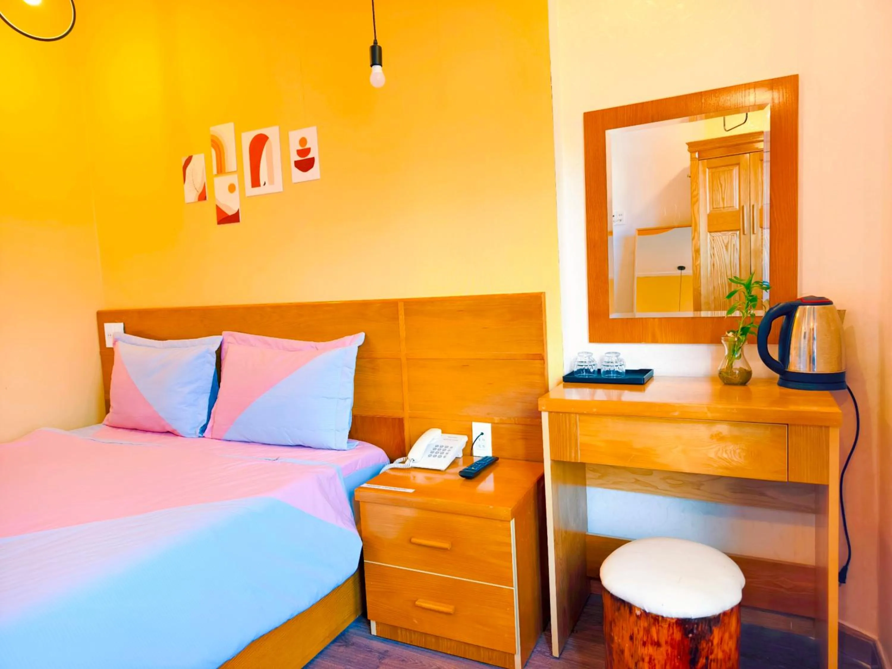 Bedroom, Bed in Bống Stay