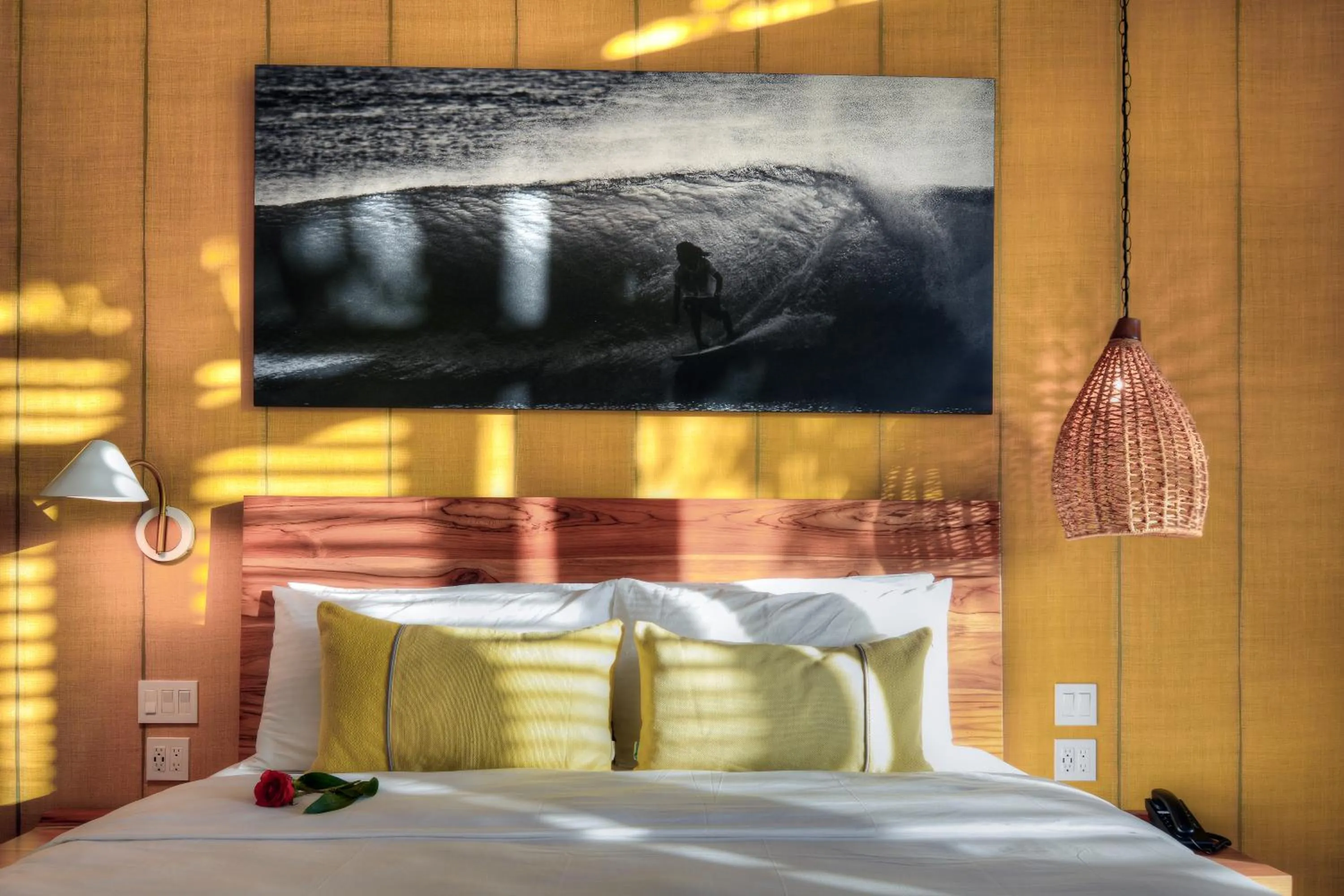 Bed in The Gilded Iguana