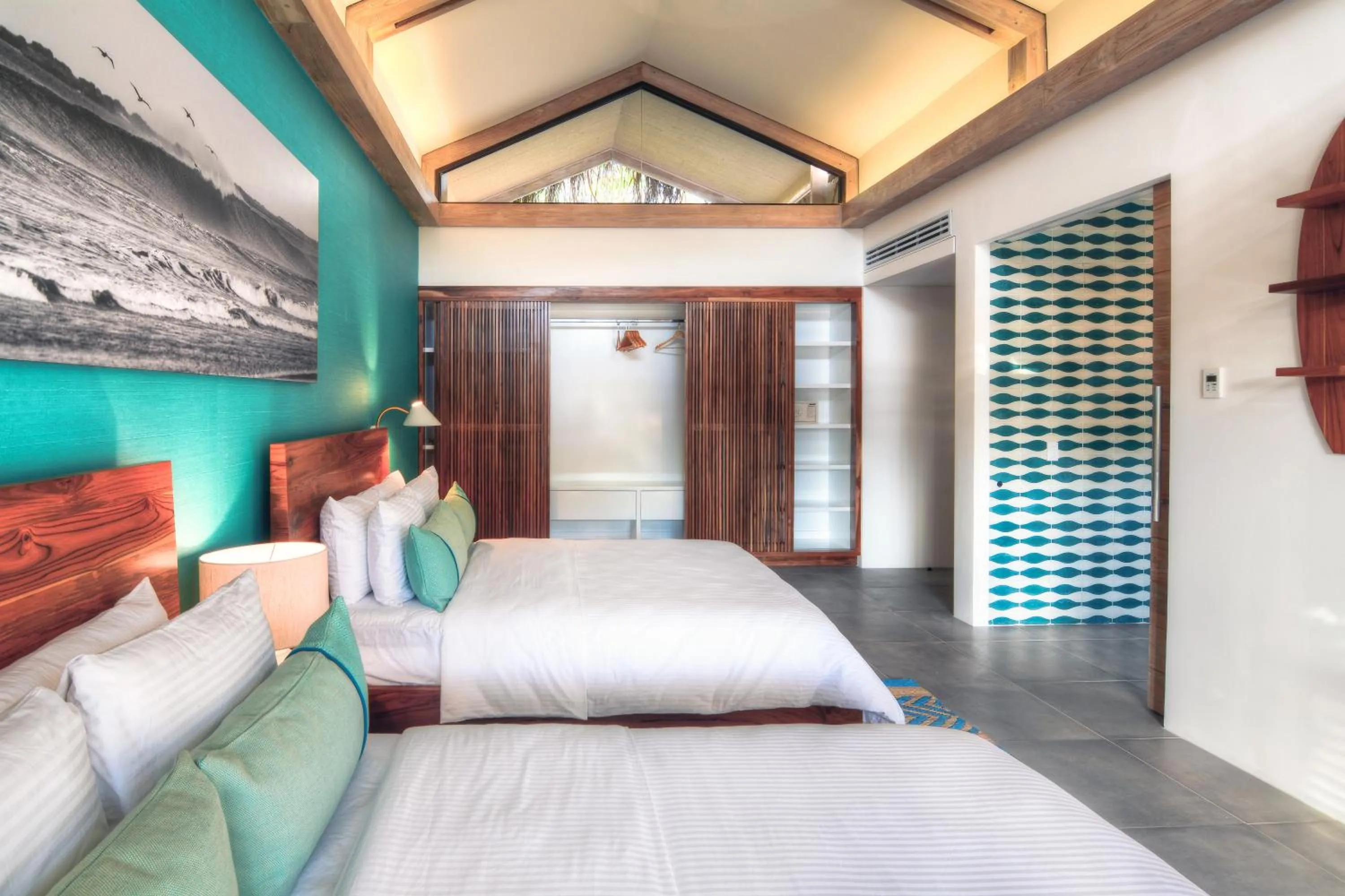 Bed in The Gilded Iguana