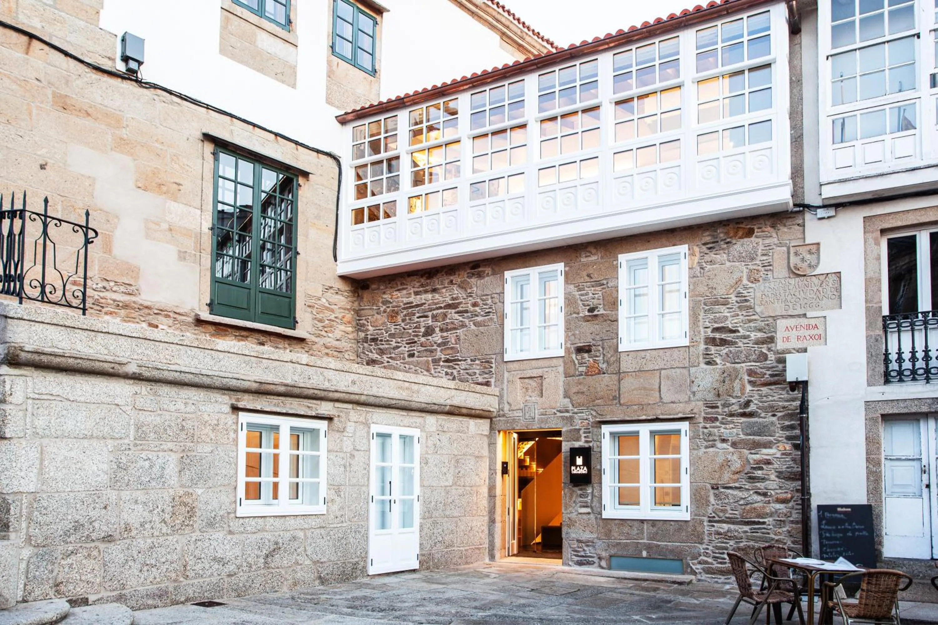 Property building in Hotel Plaza Obradoiro by Bossh! Hotels
