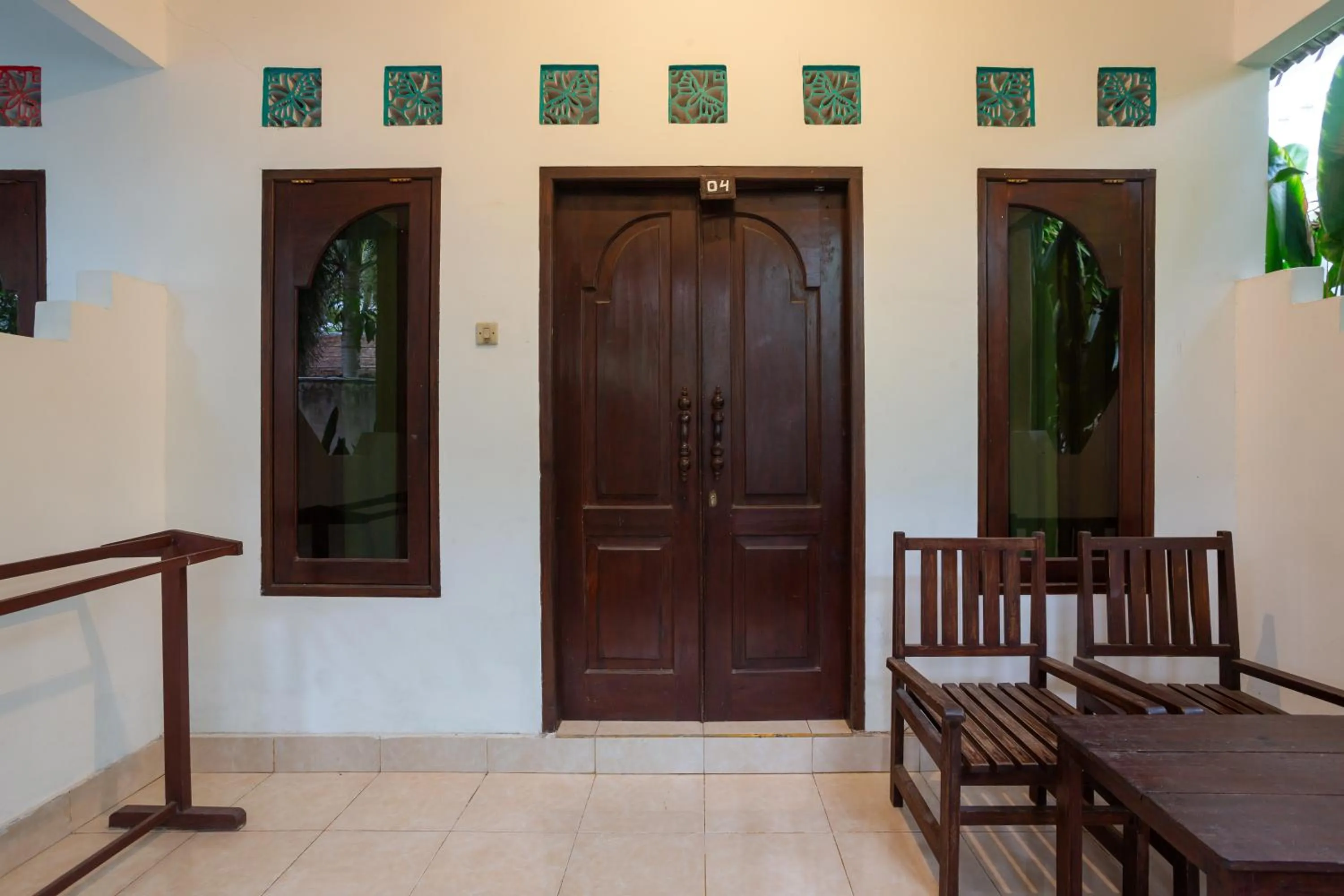 Balcony/Terrace in Kidi's Lodge Gilitrawangan