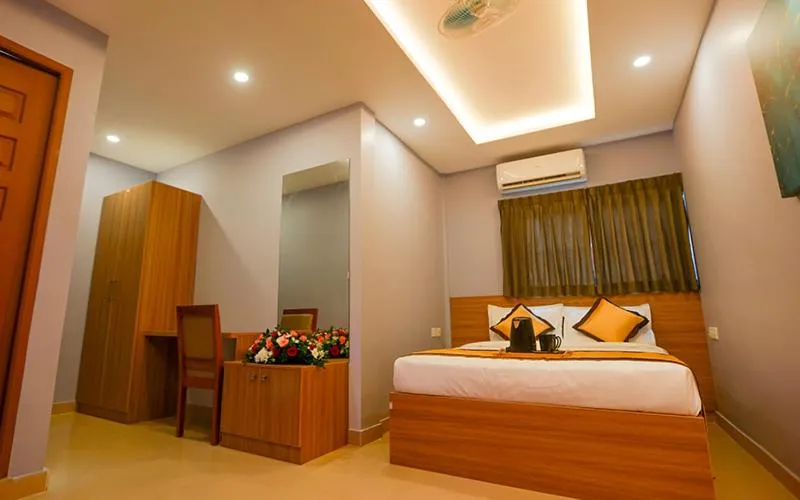 Bed in Hotel Emirates