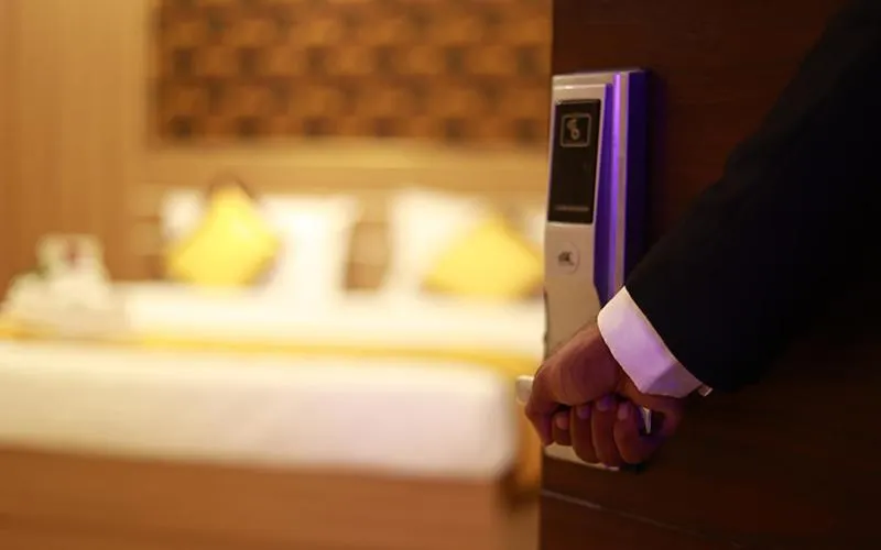 Bed in Hotel Emirates