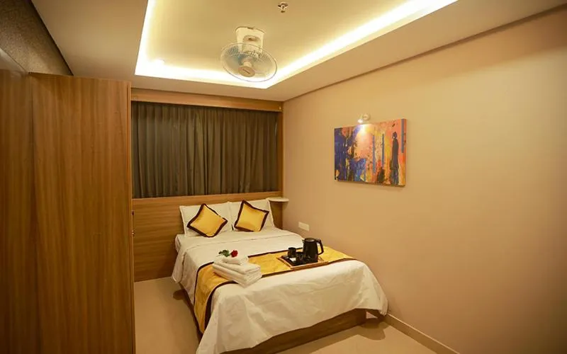 Bed in Hotel Emirates