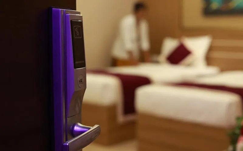 Bed in Hotel Emirates