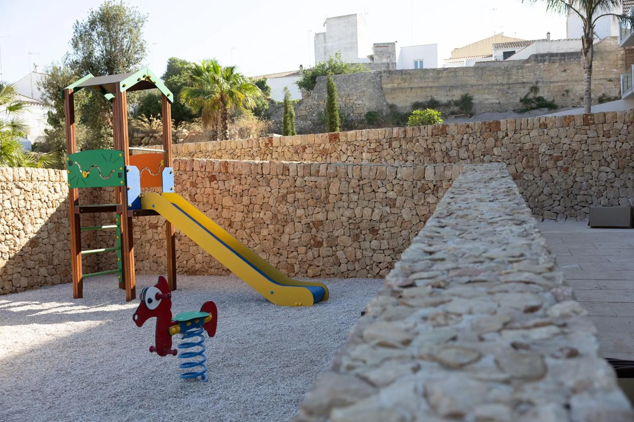 Children play ground in Catalonia Mirador des Port