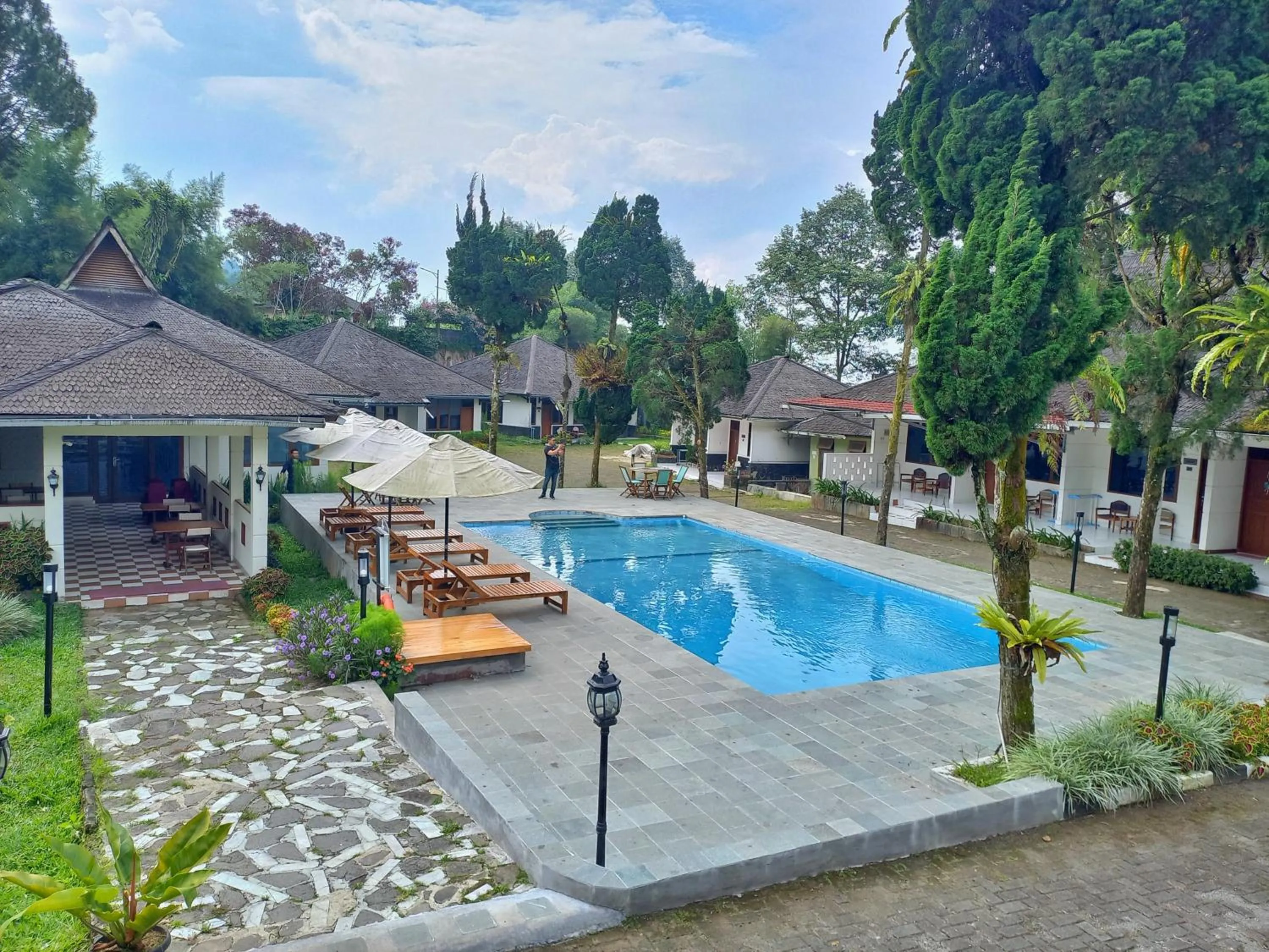 Natural landscape in Lembah Ciater Resort Managed by Sahid