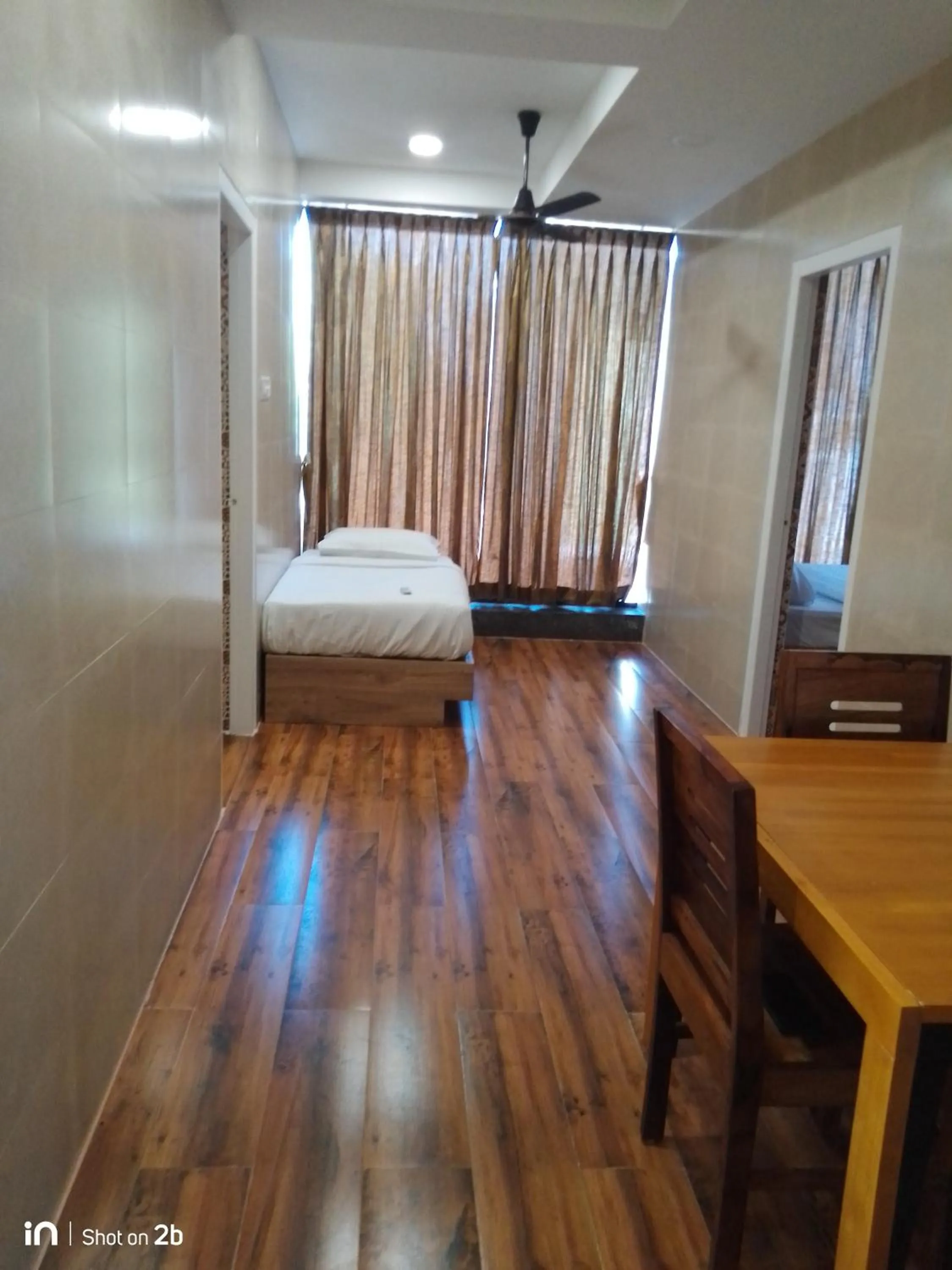 Property building, Bed in Season 4 Residences - 1BHK furnished apartments (near Apollo Proton, Tidal park)