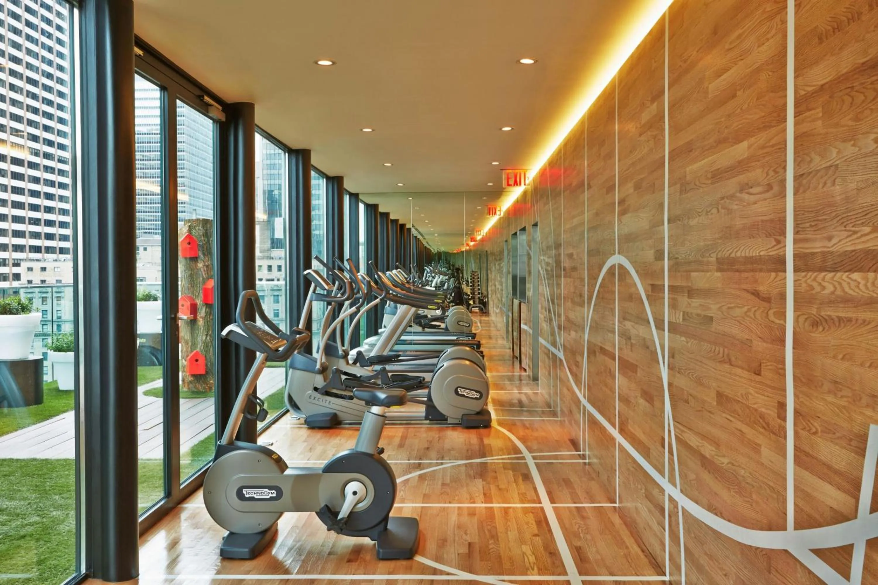 Fitness centre/facilities in citizenM New York Times Square