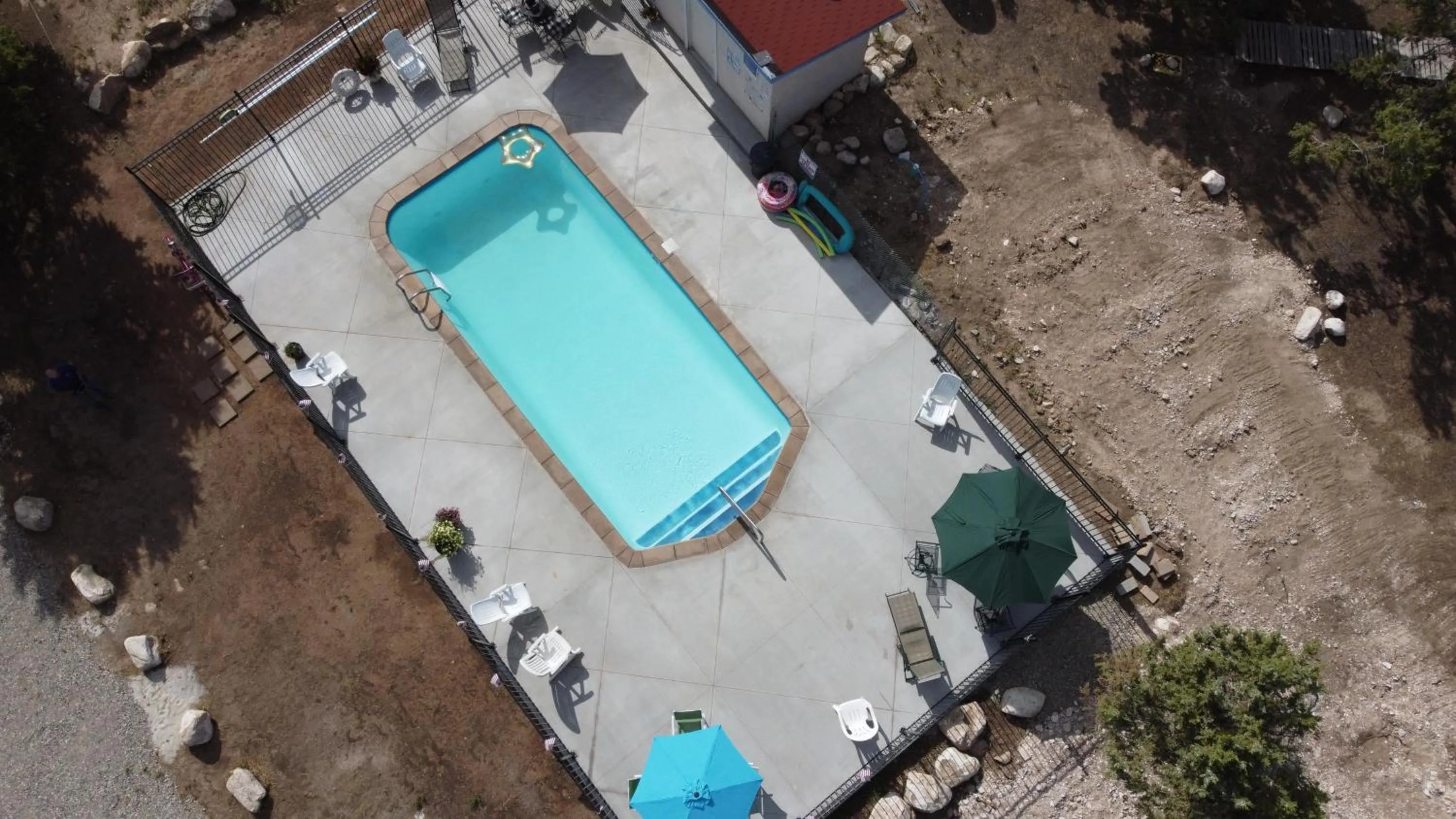Swimming pool in Hacienda Roja - The Pinion #8 at Wind Walker Homestead