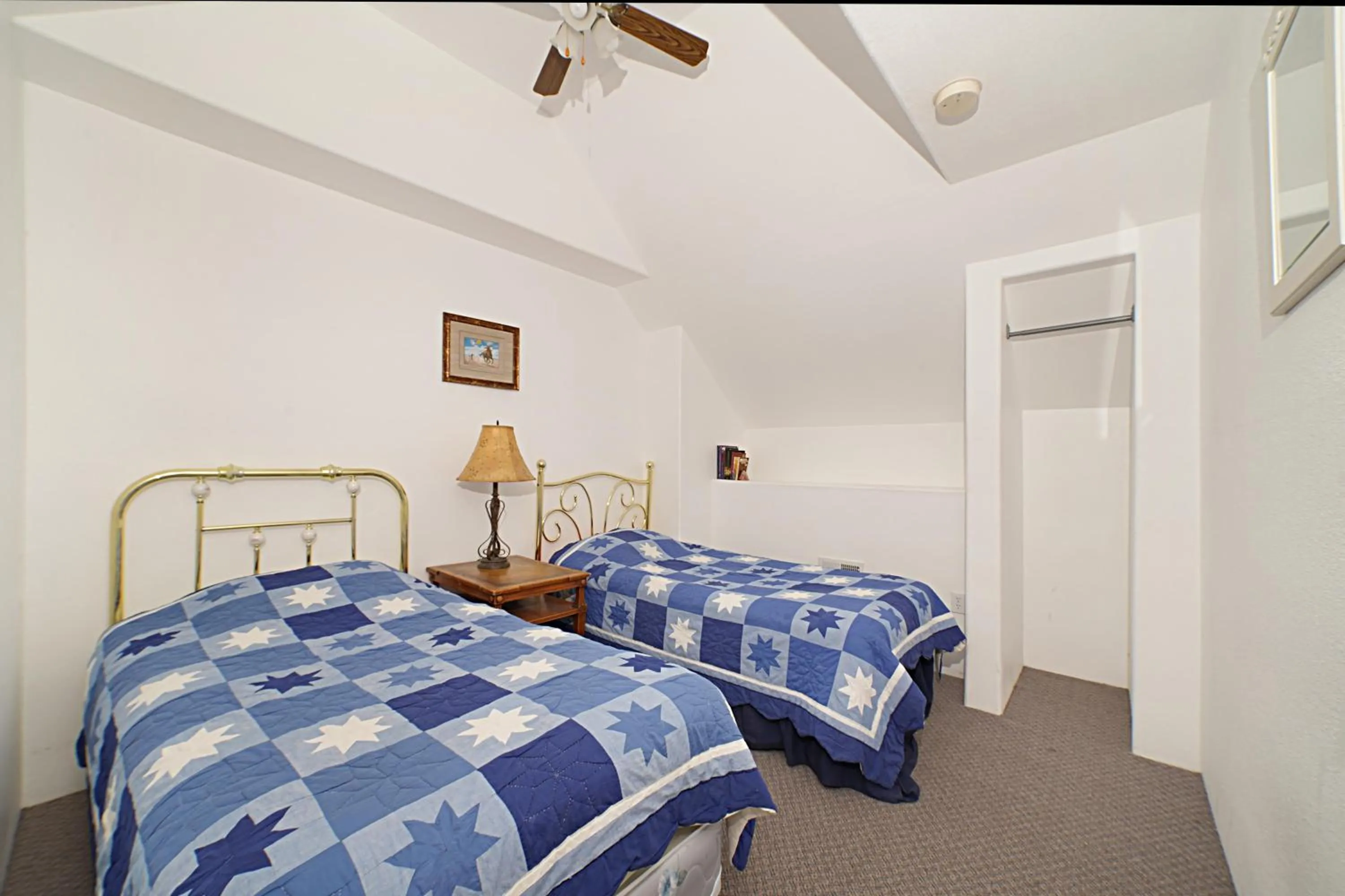 Photo of the whole room, Bed in Hacienda Roja - The Pinion #8 at Wind Walker Homestead