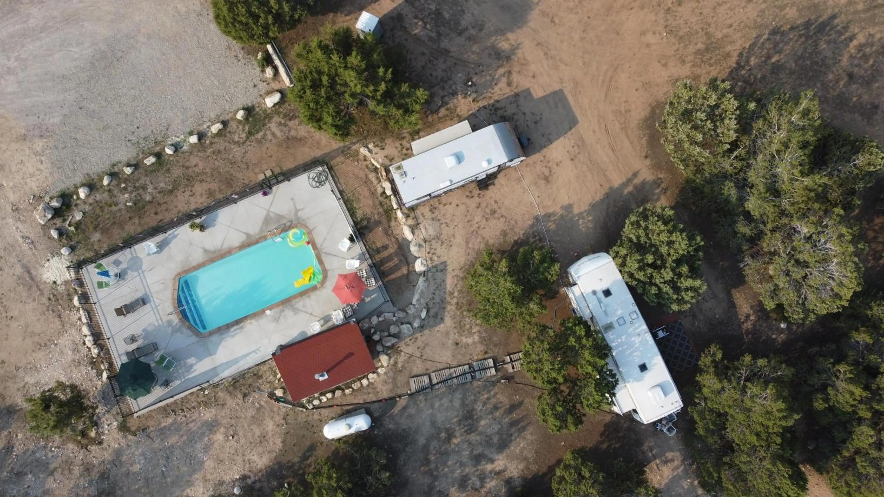 Swimming pool in Ranchette Ponderosa - The Nebo #3 at Wind Walker Homestead
