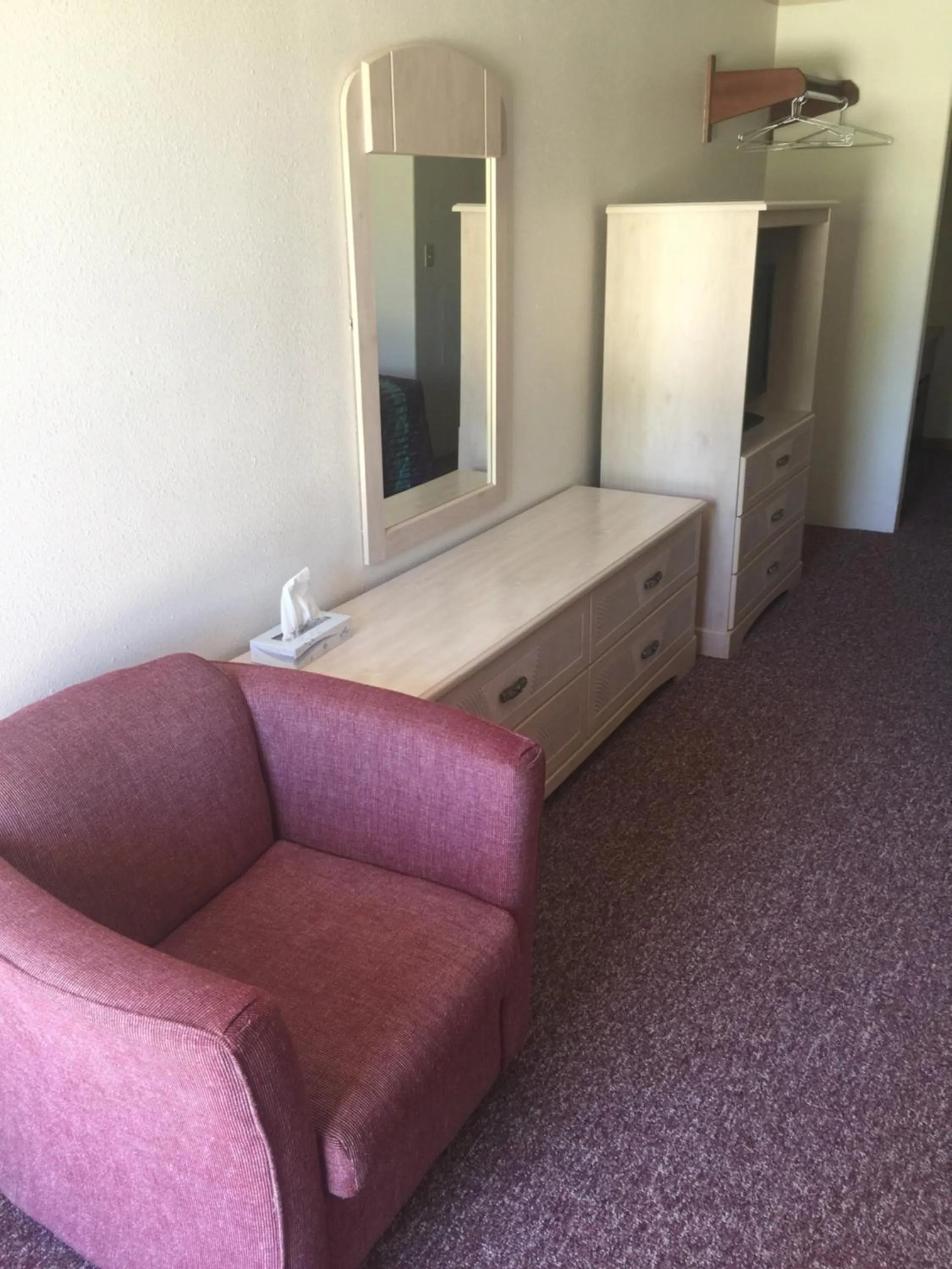 Living room in Wheels Motel