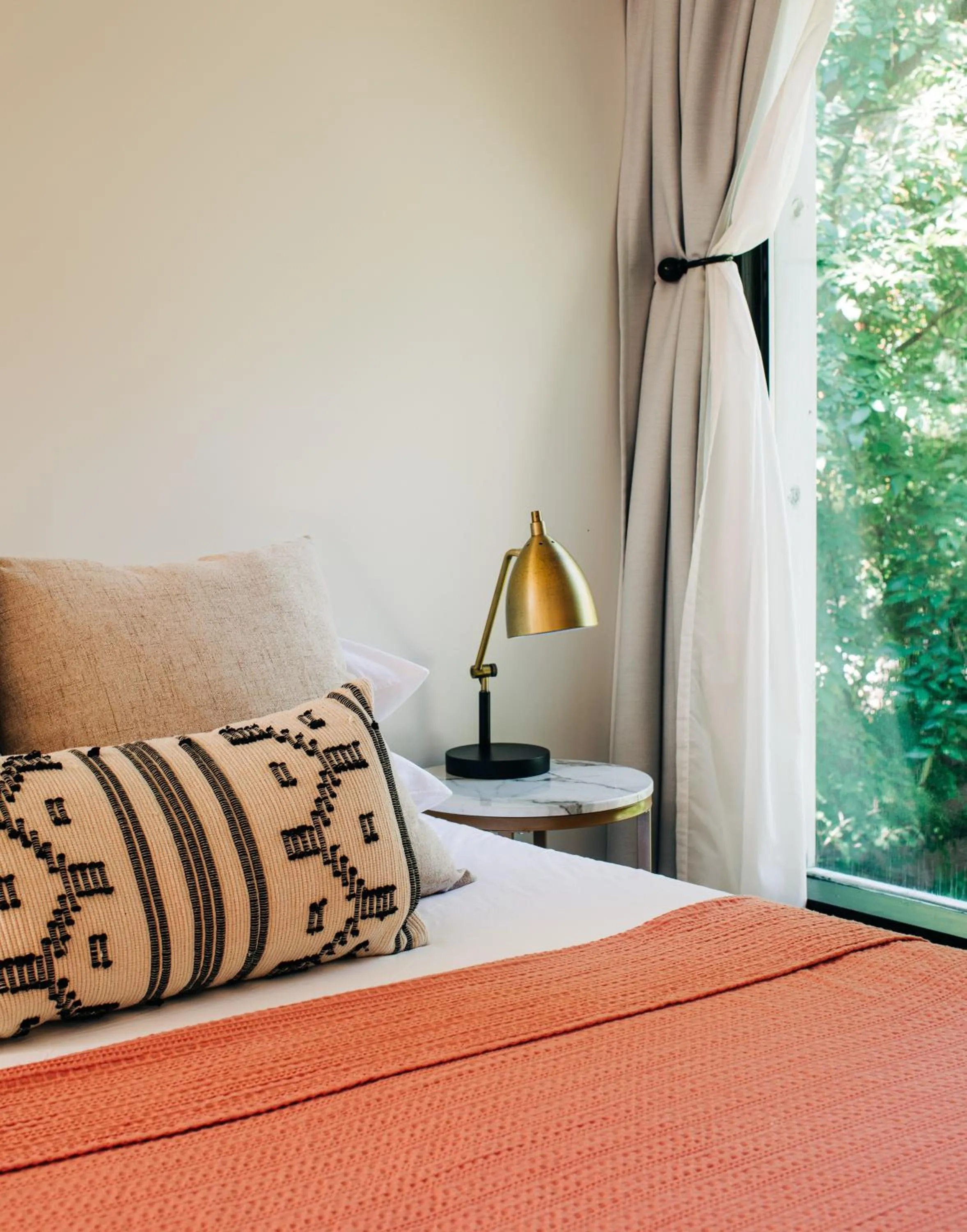 Bed in Stellar Suites