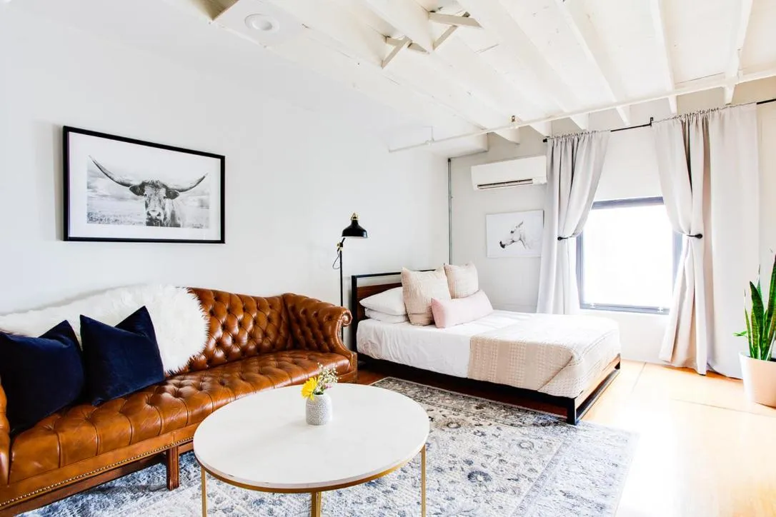 Bed in Stellar Suites