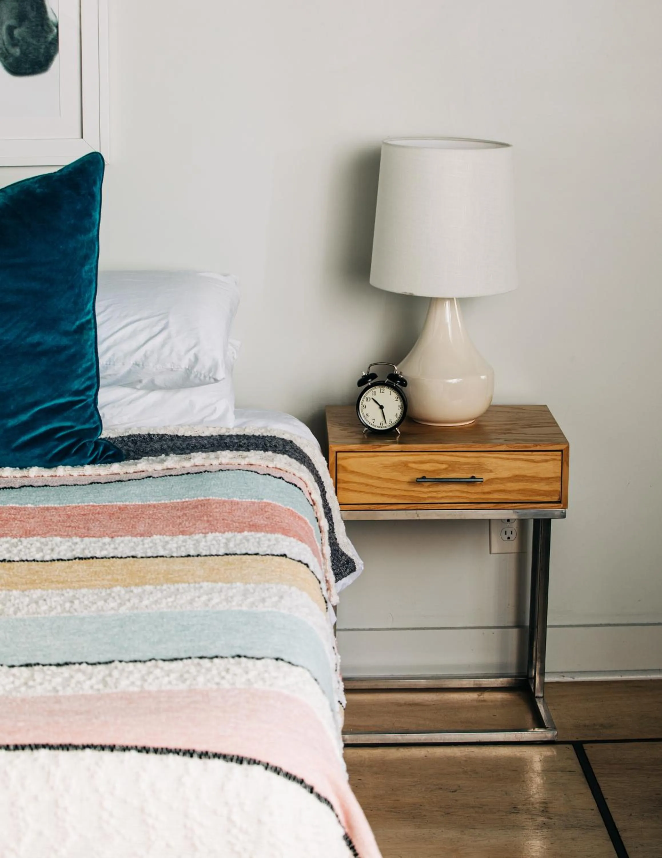 Bed in Stellar Suites