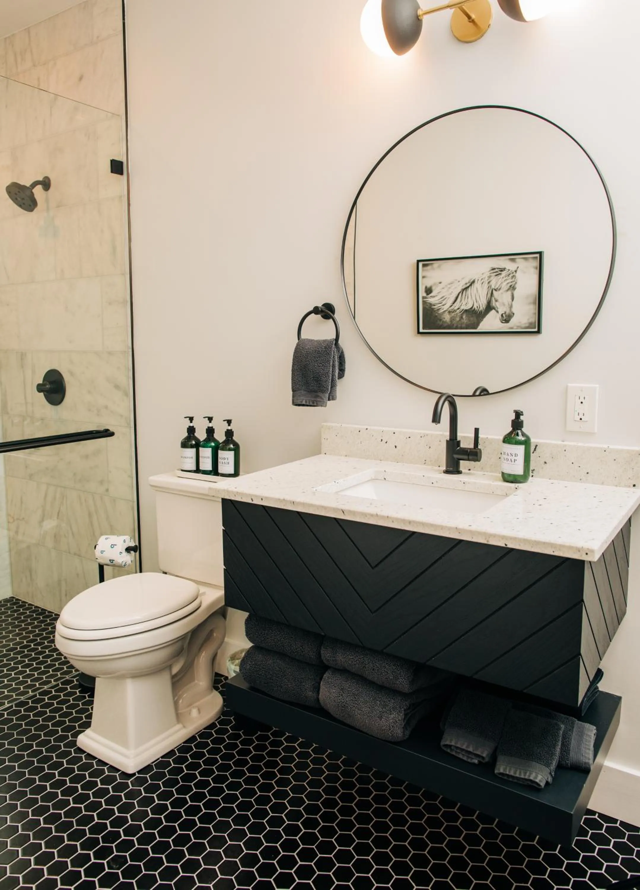 Bathroom in Stellar Suites